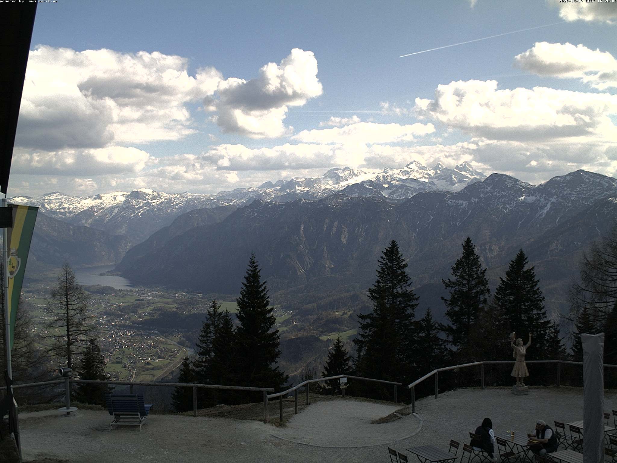 Archived image Webcam Top station Katrin (Bad Ischl/Upper Austria)