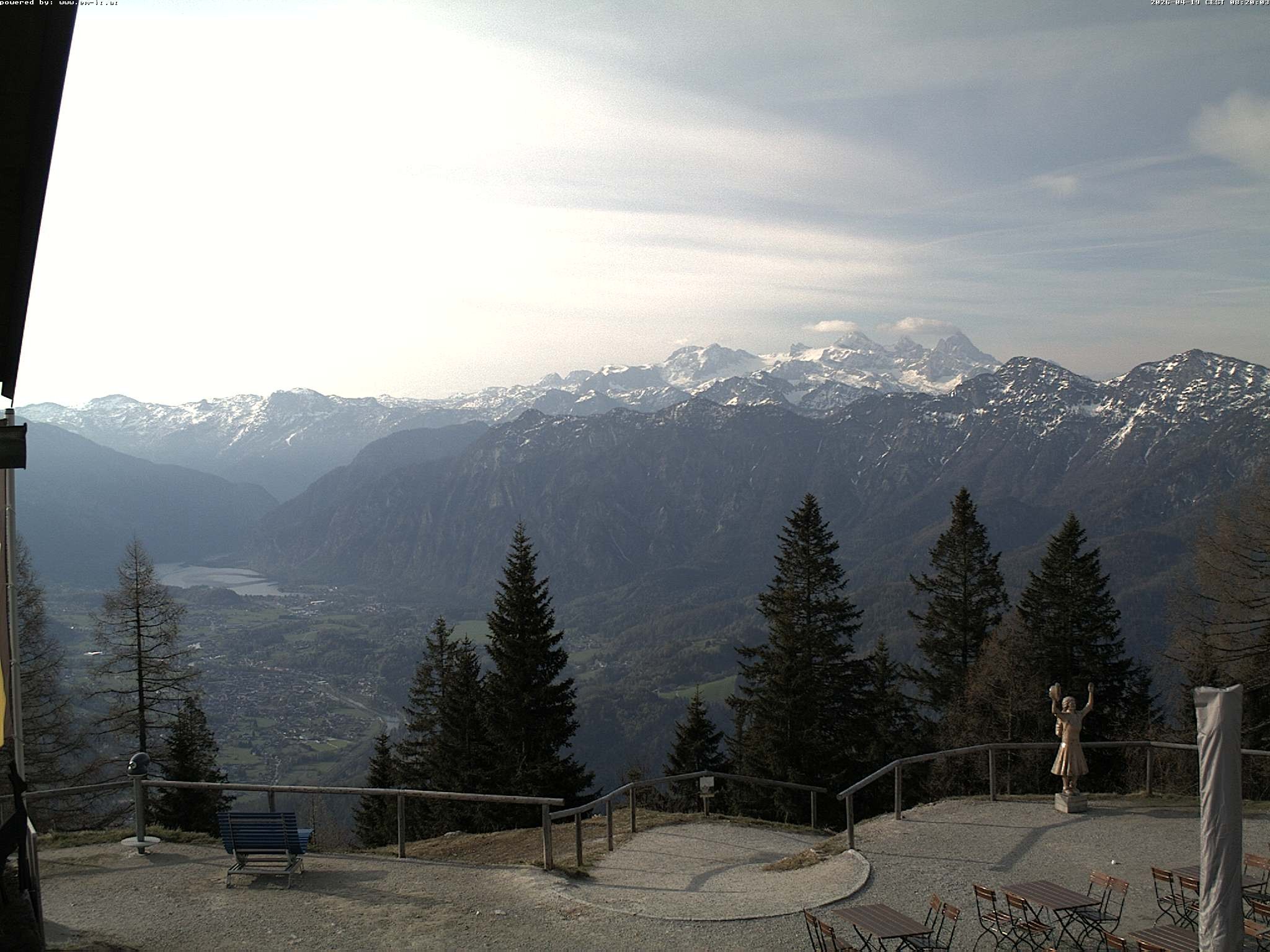 Archived image Webcam Top station Katrin (Bad Ischl/Upper Austria)