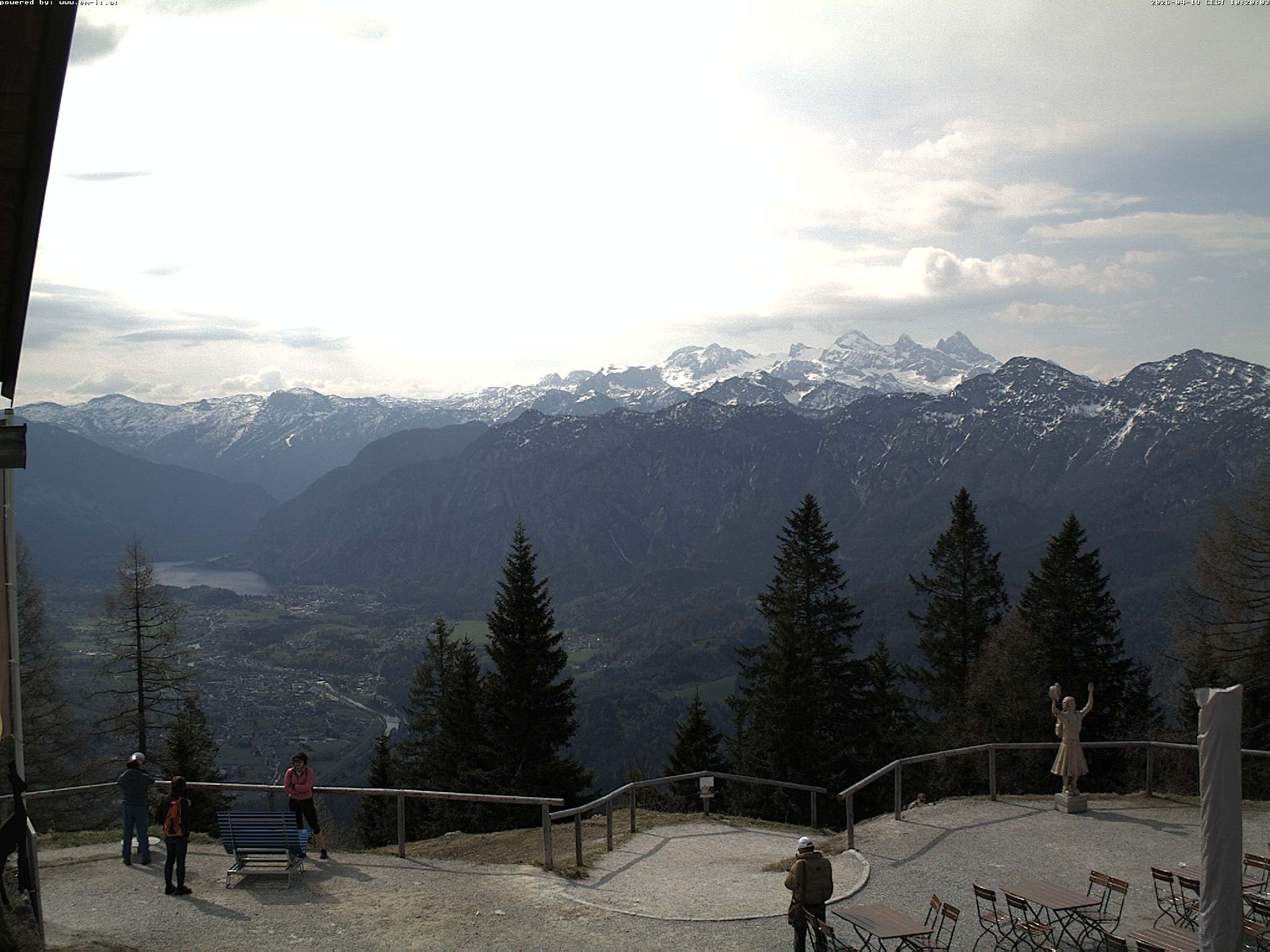 Archiv Foto Webcam Bergstation Katrin (Bad Ischl/Oberösterreich)