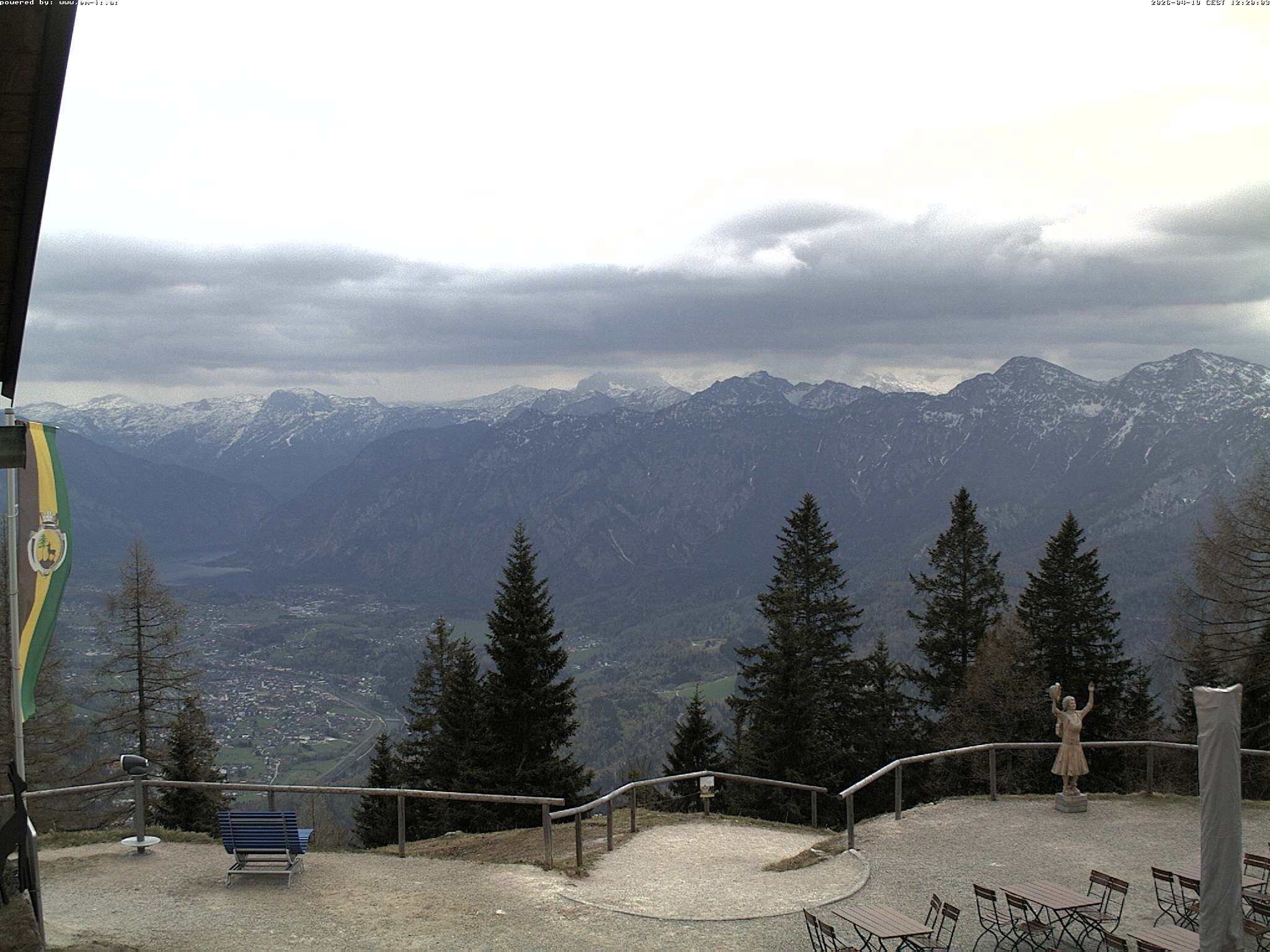 Archiv Foto Webcam Bergstation Katrin (Bad Ischl/Oberösterreich)