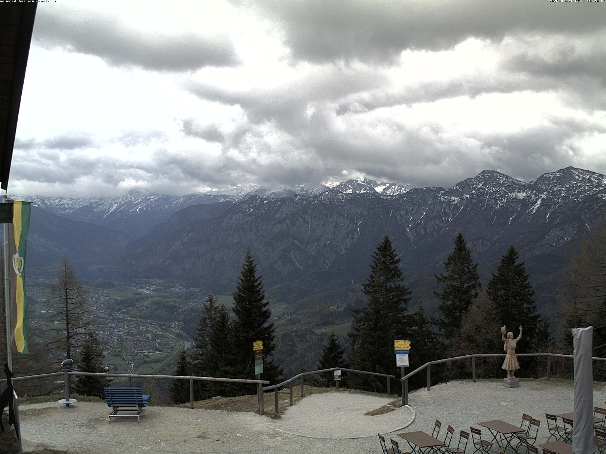 Archiv Foto Webcam Bergstation Katrin (Bad Ischl/Oberösterreich)