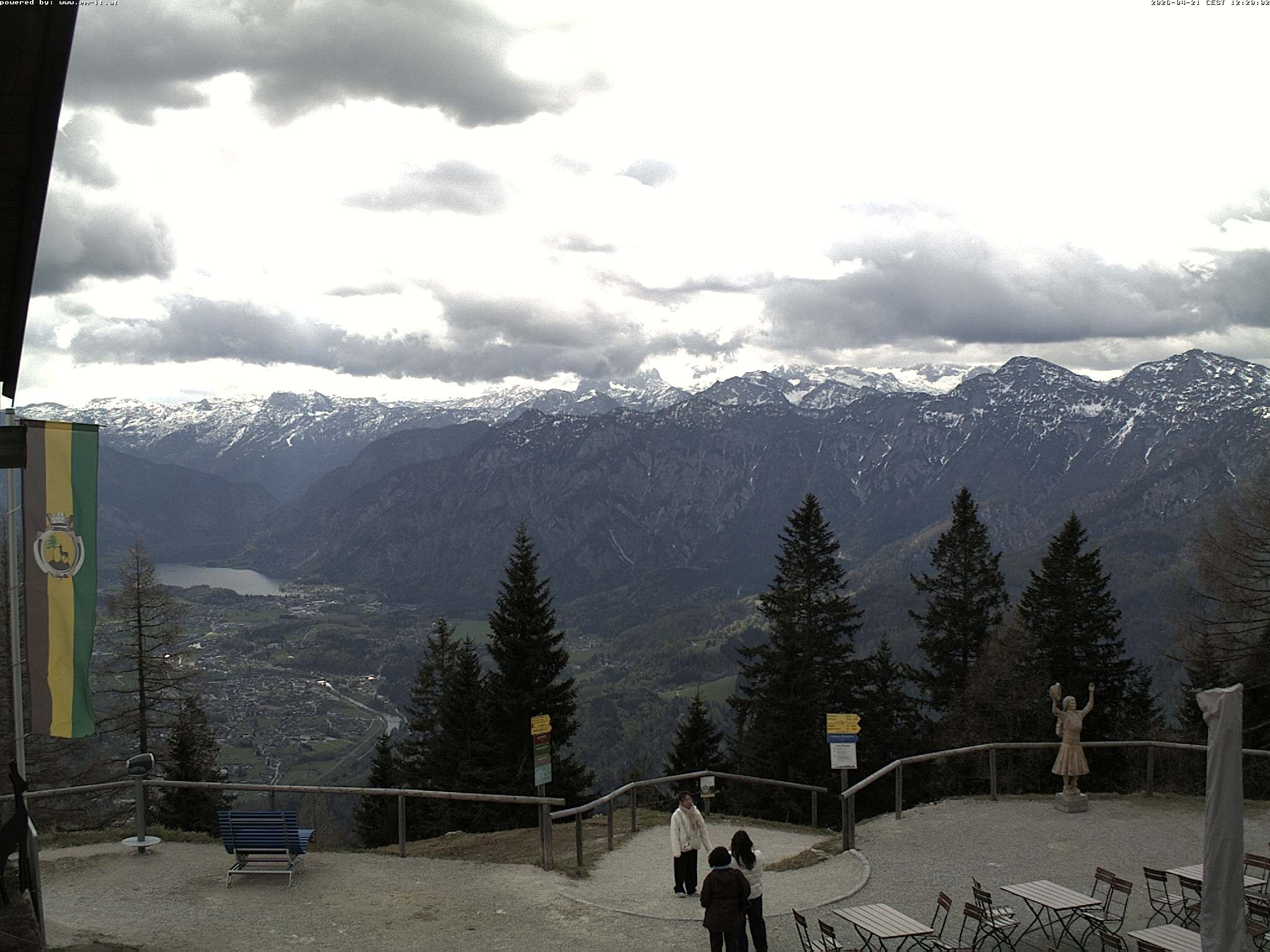 Archiv Foto Webcam Bergstation Katrin (Bad Ischl/Oberösterreich)