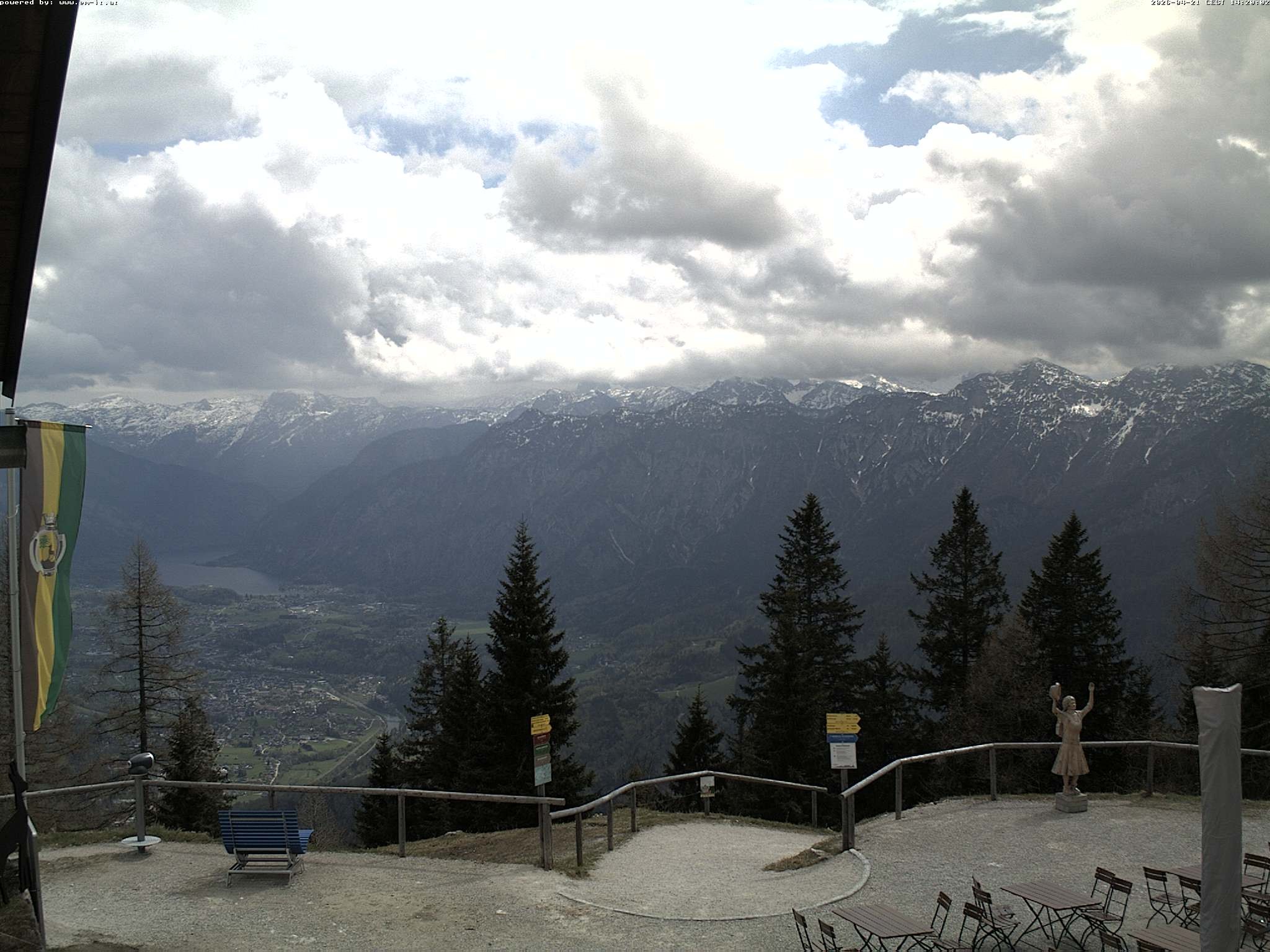 Archiv Foto Webcam Bergstation Katrin (Bad Ischl/Oberösterreich)