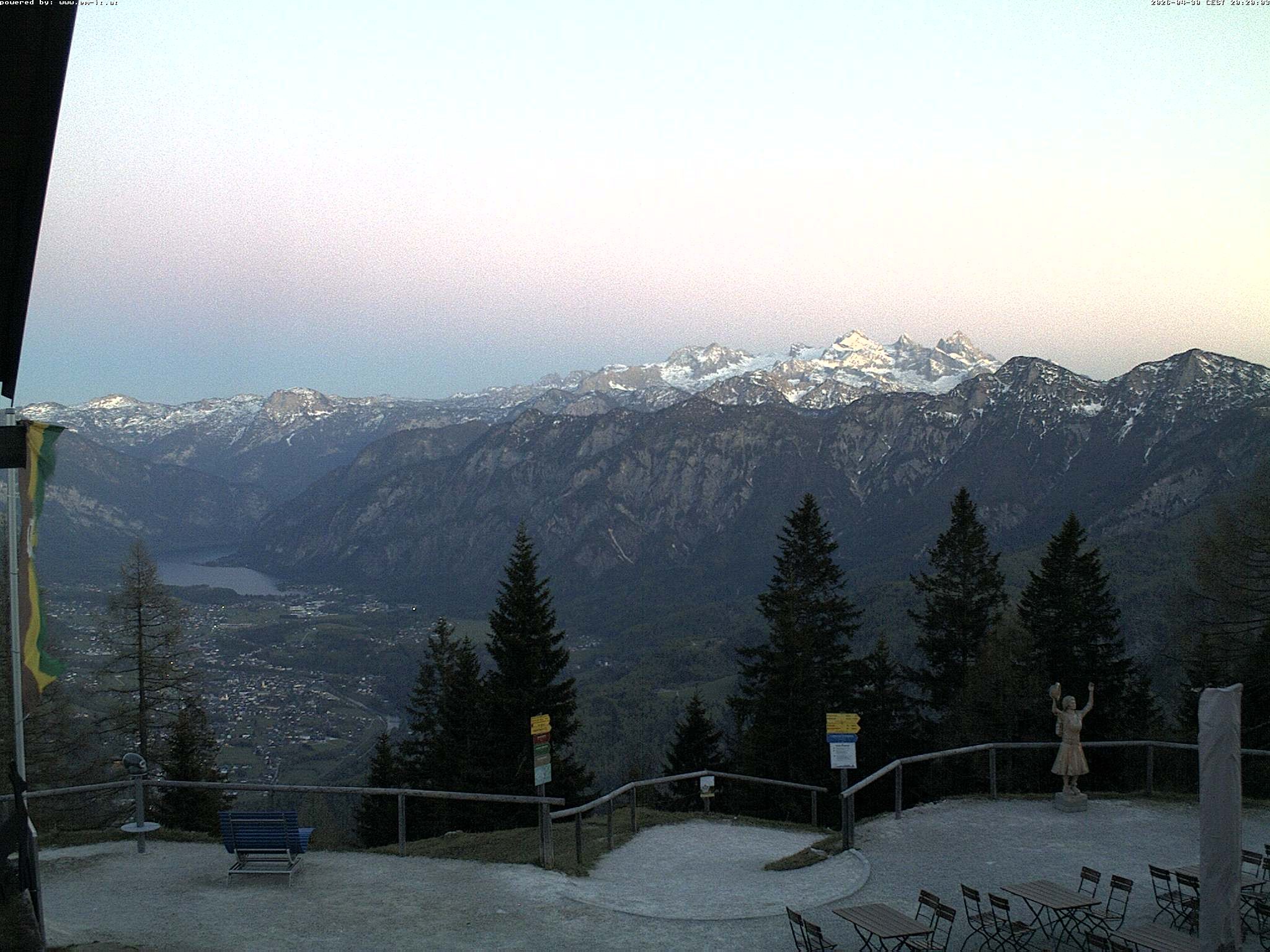 Archived image Webcam Top station Katrin (Bad Ischl/Upper Austria)