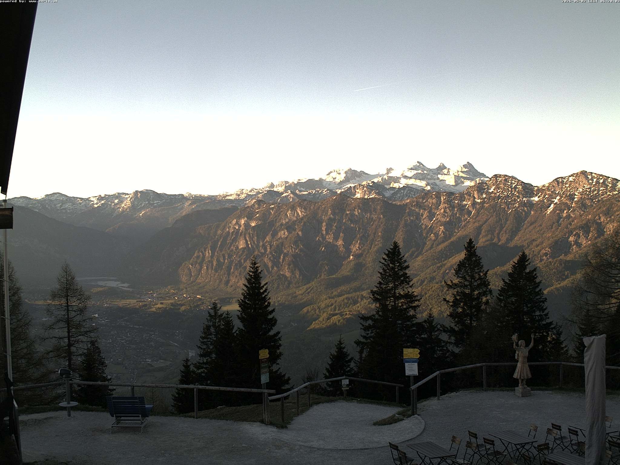 Archiv Foto Webcam Bergstation Katrin (Bad Ischl/Oberösterreich)