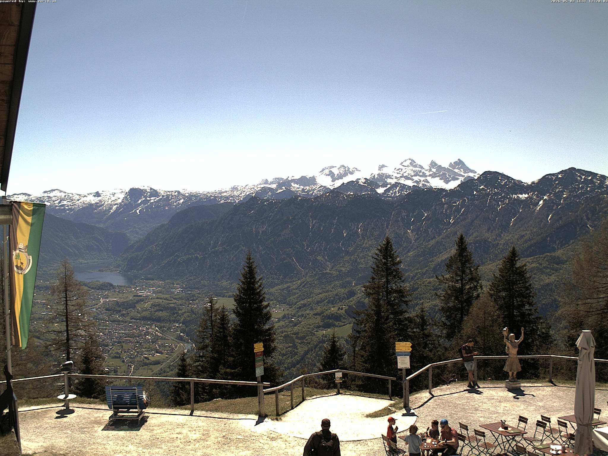 Archiv Foto Webcam Bergstation Katrin (Bad Ischl/Oberösterreich)