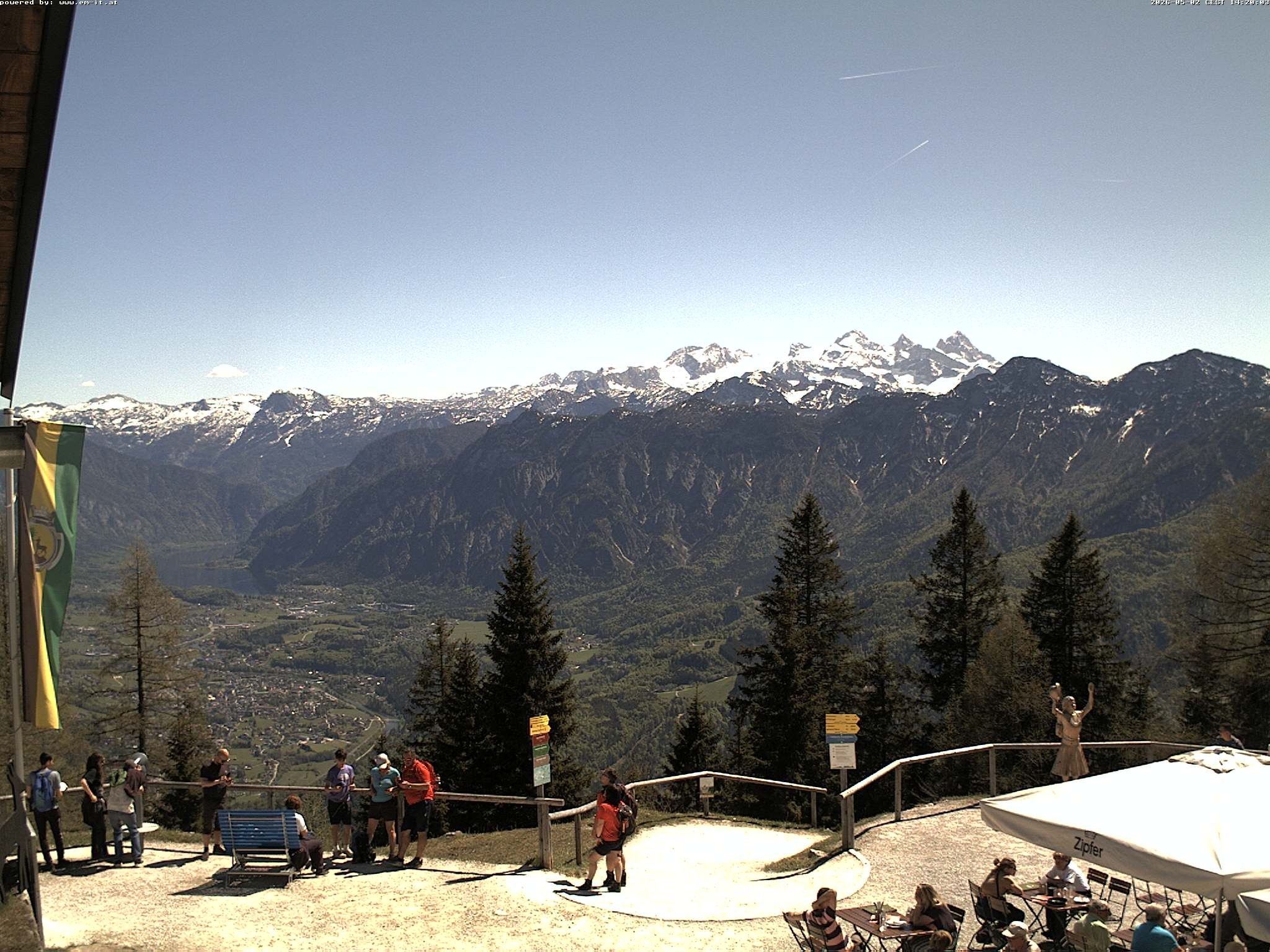 Archiv Foto Webcam Bergstation Katrin (Bad Ischl/Oberösterreich)