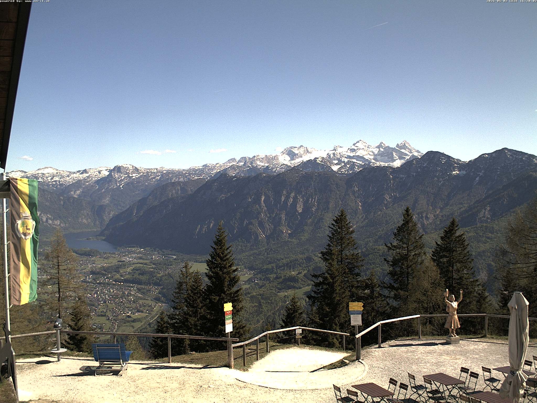 Archiv Foto Webcam Bergstation Katrin (Bad Ischl/Oberösterreich)