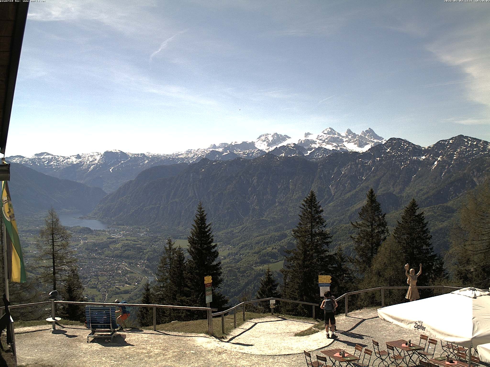 Archiv Foto Webcam Bergstation Katrin (Bad Ischl/Oberösterreich)