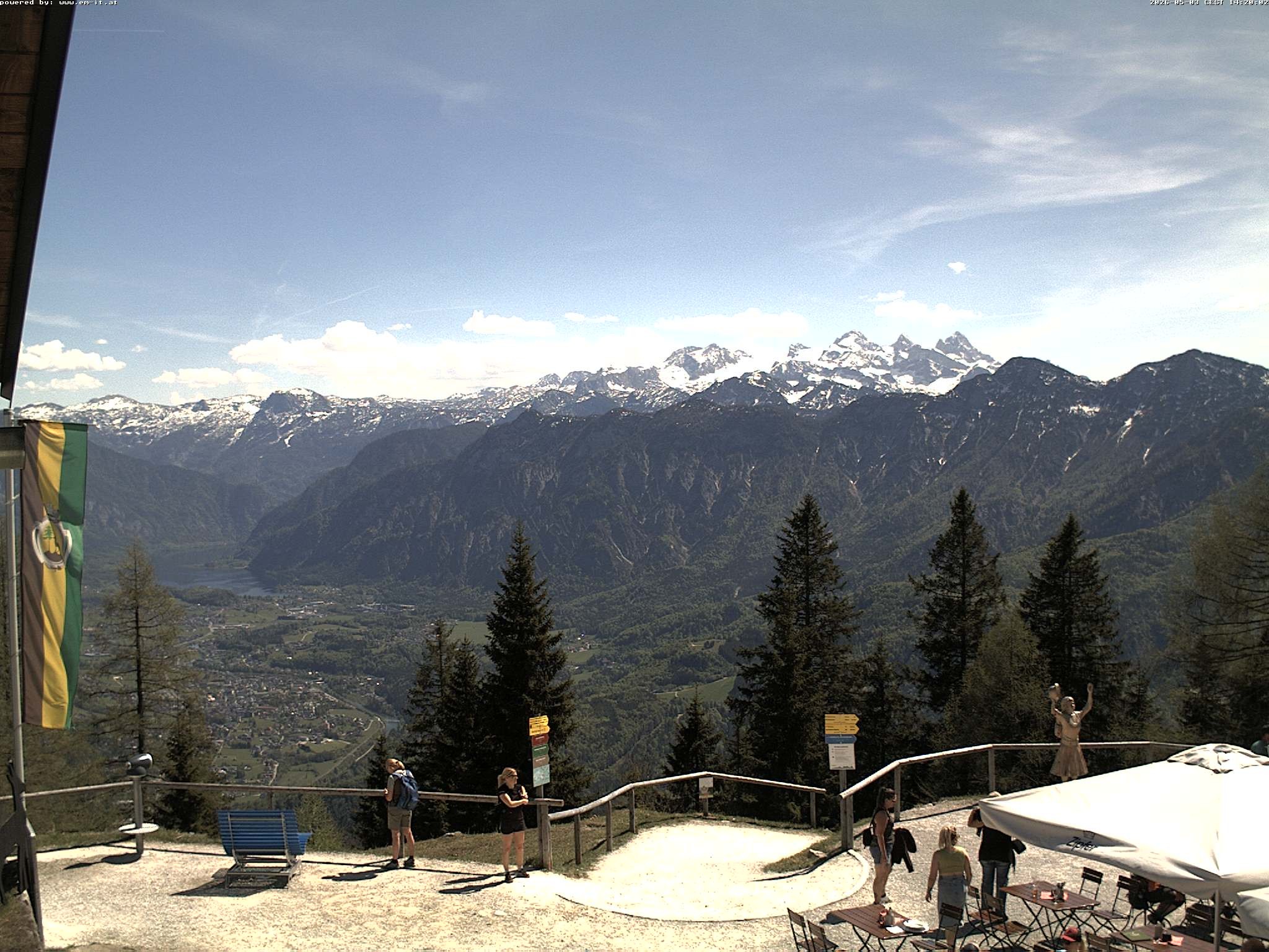 Archiv Foto Webcam Bergstation Katrin (Bad Ischl/Oberösterreich)