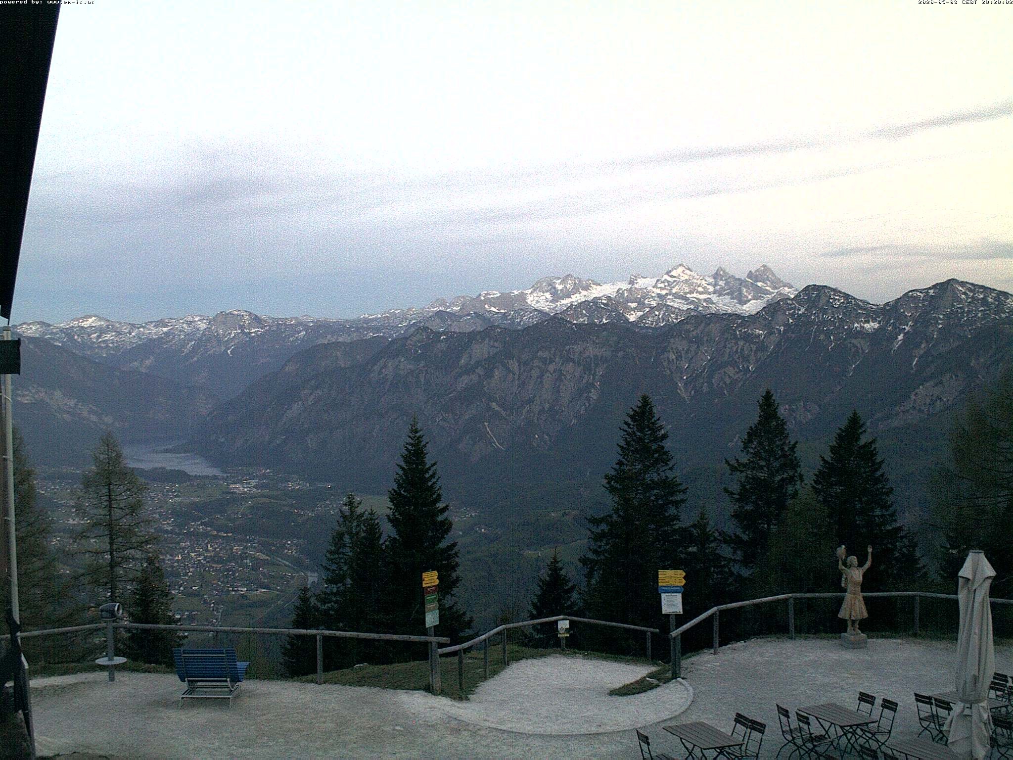 Archiv Foto Webcam Bergstation Katrin (Bad Ischl/Oberösterreich)