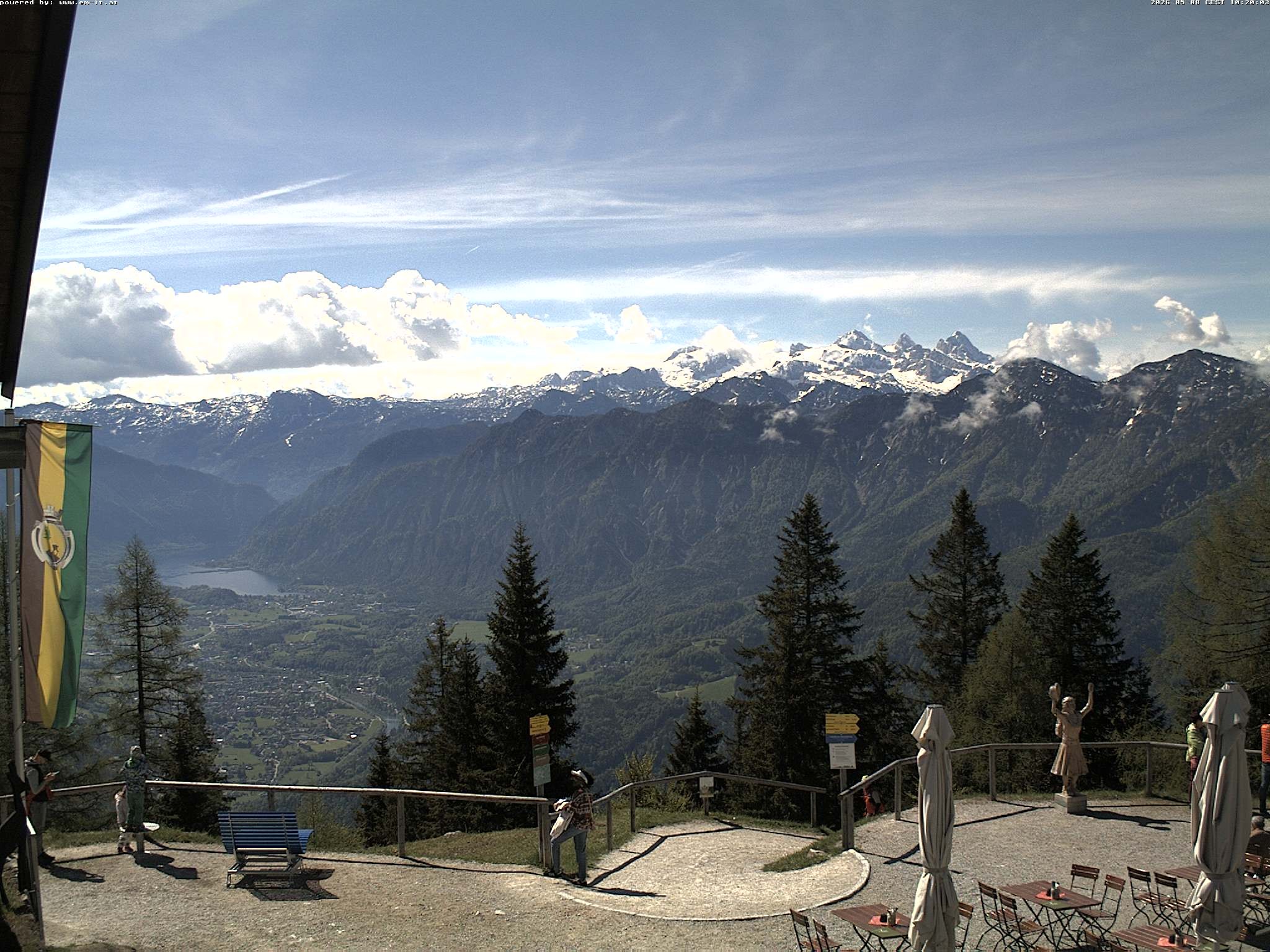 Archiv Foto Webcam Bergstation Katrin (Bad Ischl/Oberösterreich)