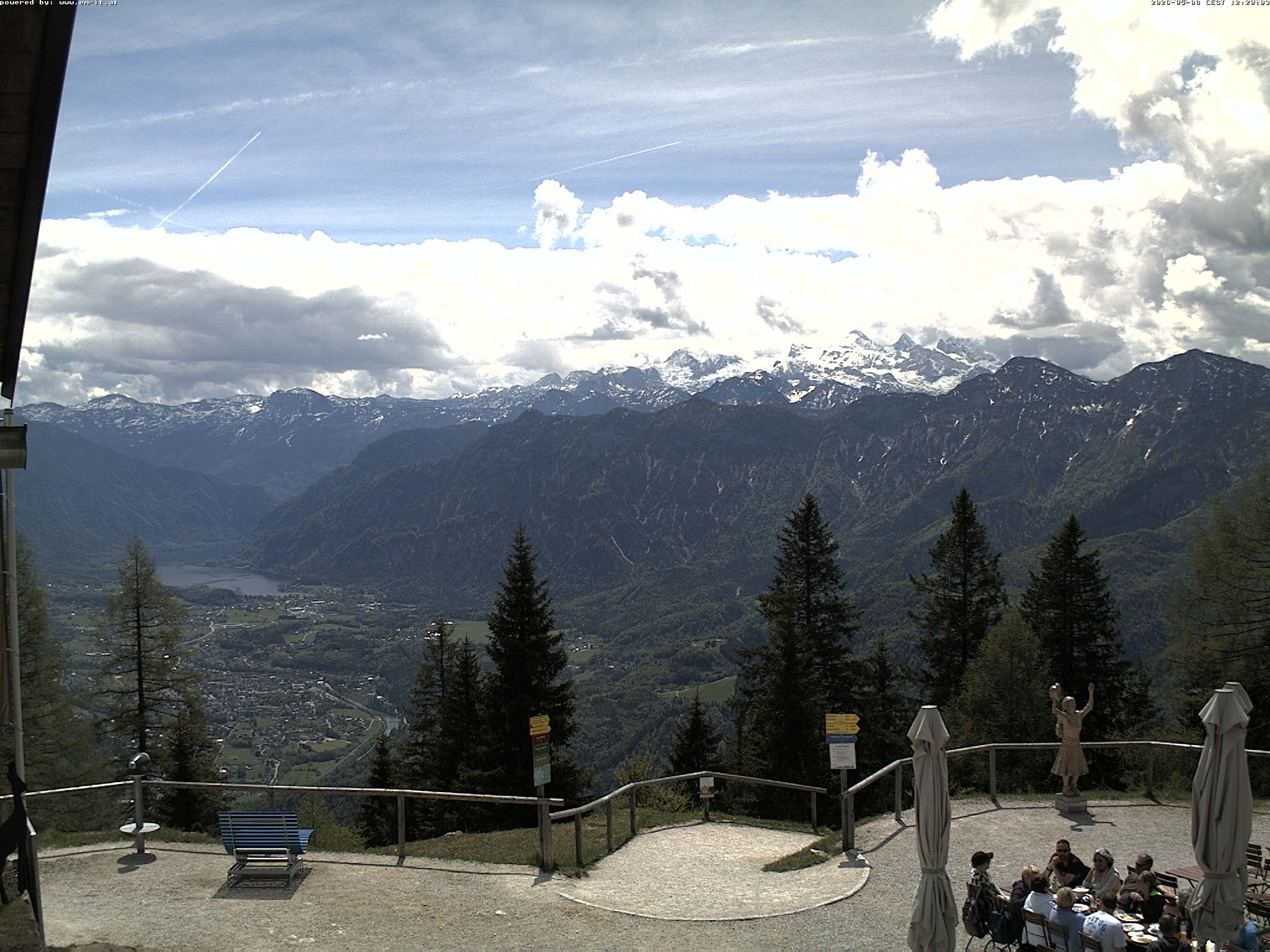 Archiv Foto Webcam Bergstation Katrin (Bad Ischl/Oberösterreich)