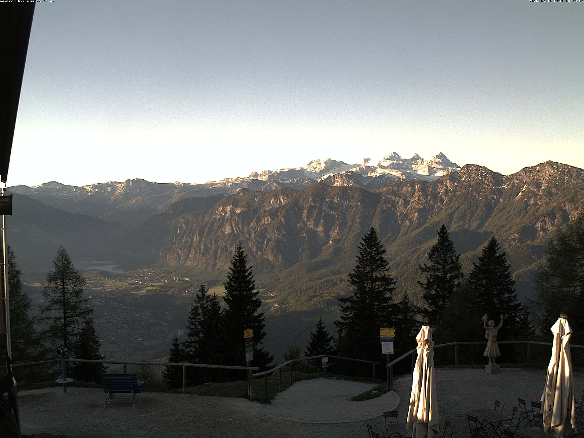 Archiv Foto Webcam Bergstation Katrin (Bad Ischl/Oberösterreich)