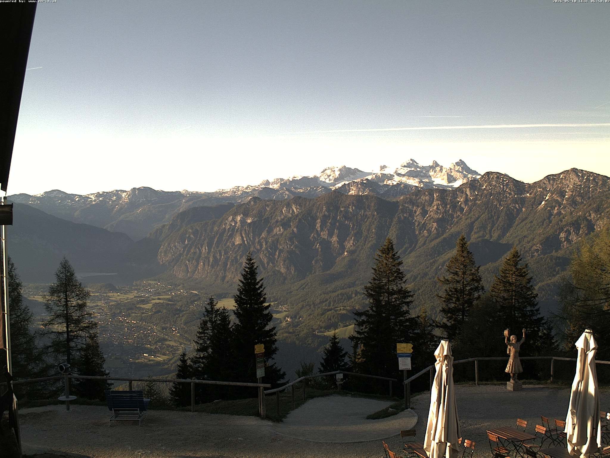 Archiv Foto Webcam Bergstation Katrin (Bad Ischl/Oberösterreich)