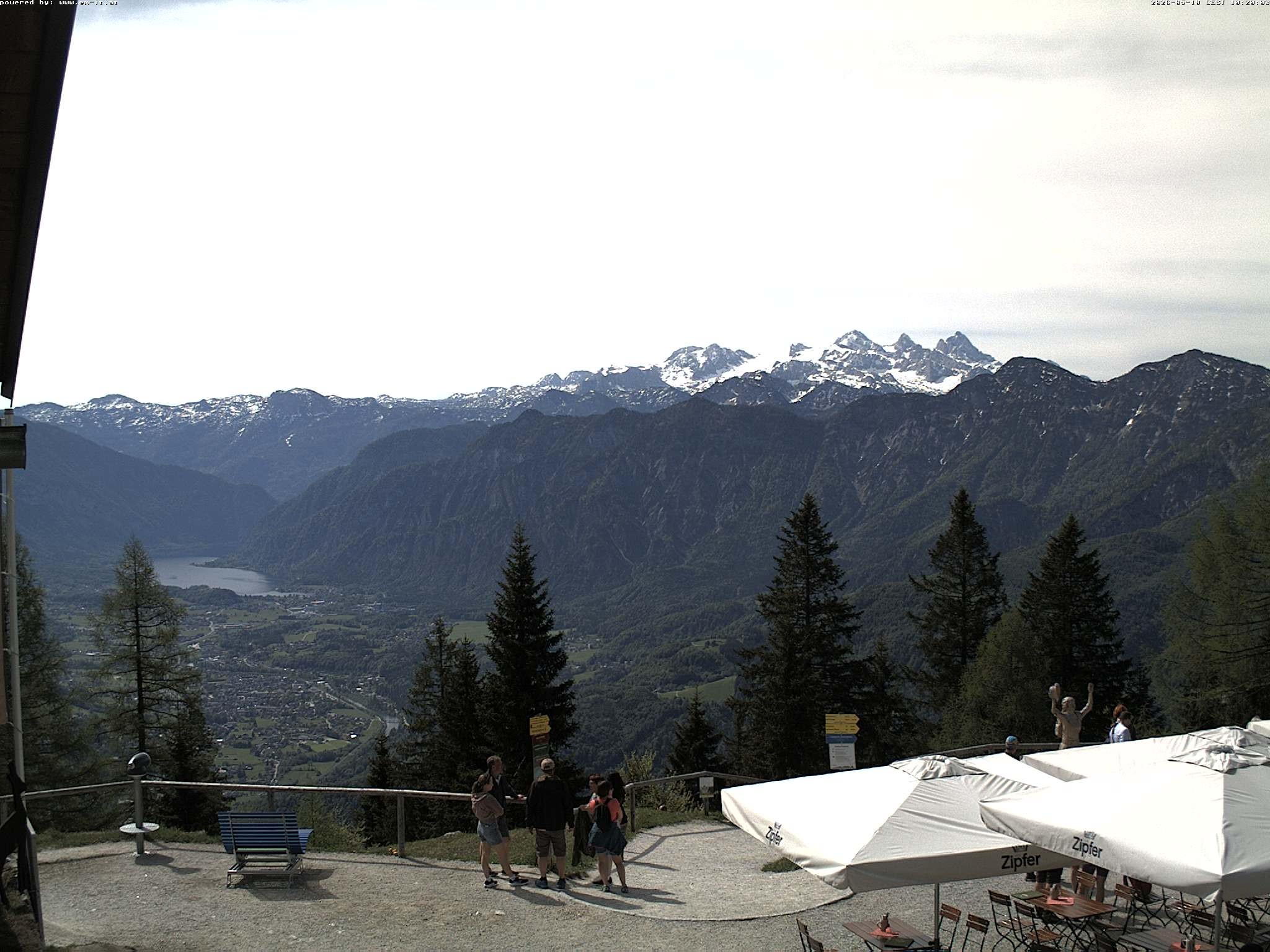 Archiv Foto Webcam Bergstation Katrin (Bad Ischl/Oberösterreich)
