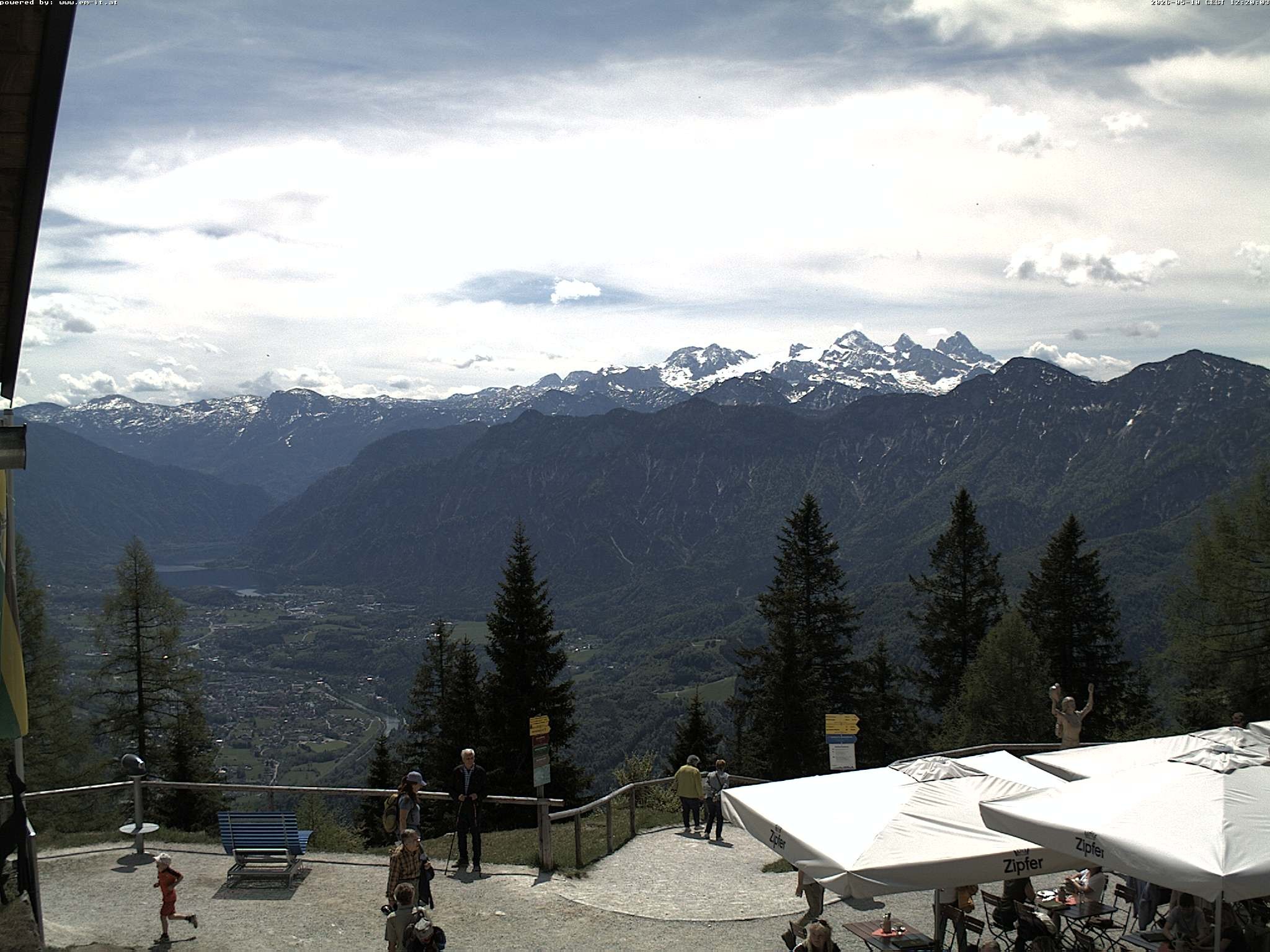 Archiv Foto Webcam Bergstation Katrin (Bad Ischl/Oberösterreich)