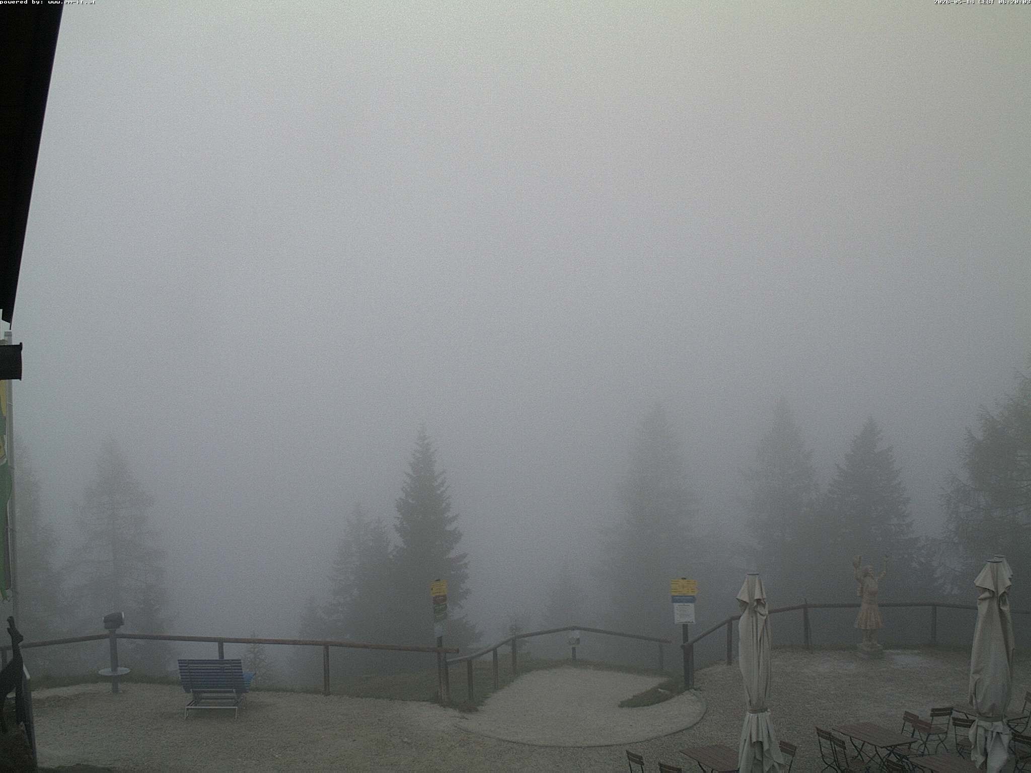 Archiv Foto Webcam Bergstation Katrin (Bad Ischl/Oberösterreich)