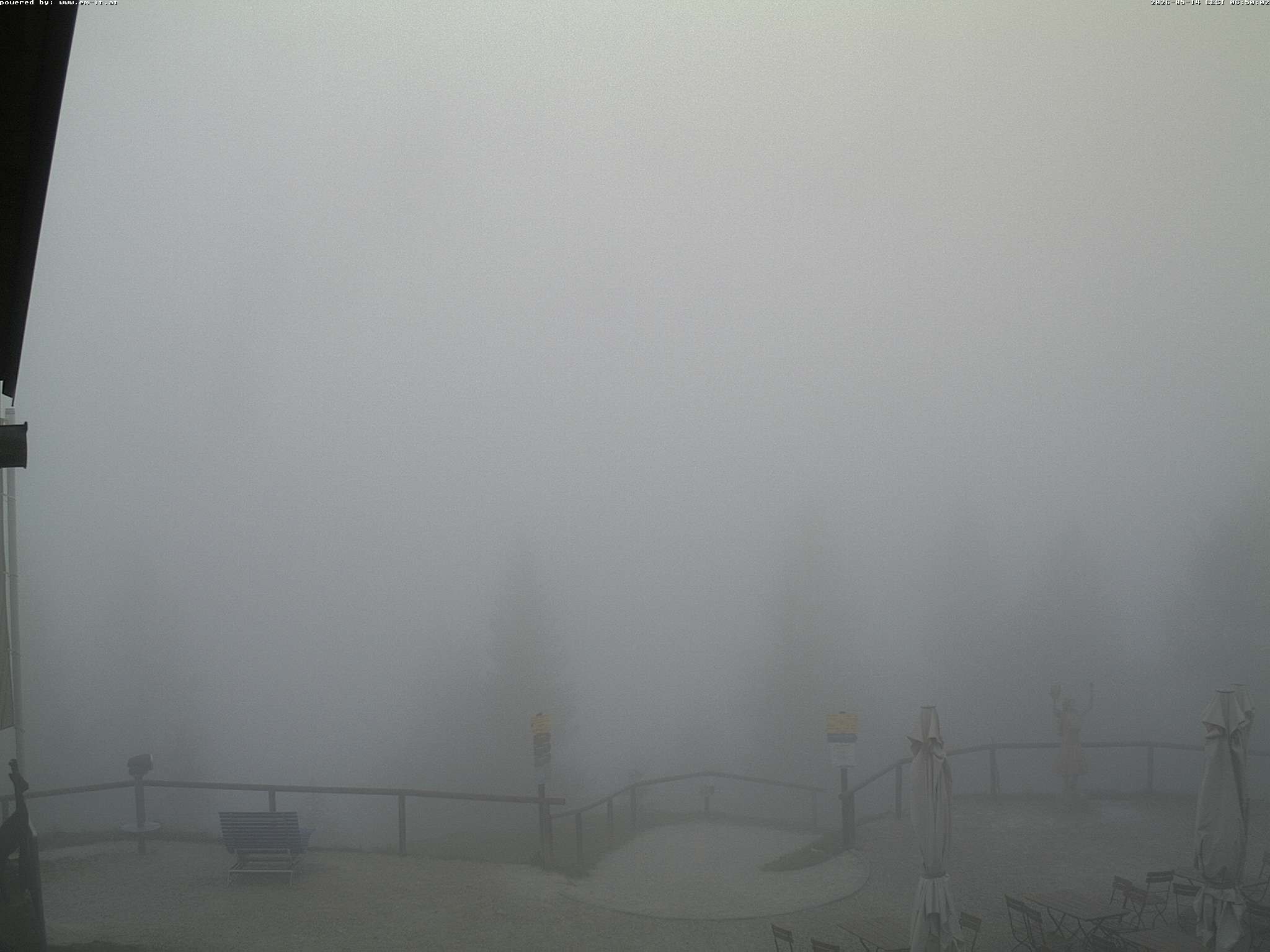 Archiv Foto Webcam Bergstation Katrin (Bad Ischl/Oberösterreich)