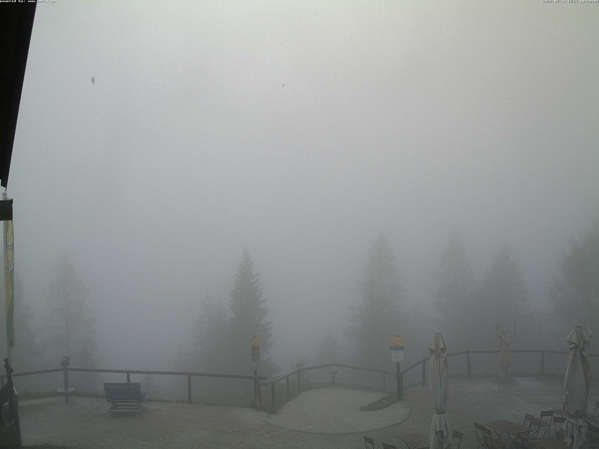 Archiv Foto Webcam Bergstation Katrin (Bad Ischl/Oberösterreich)