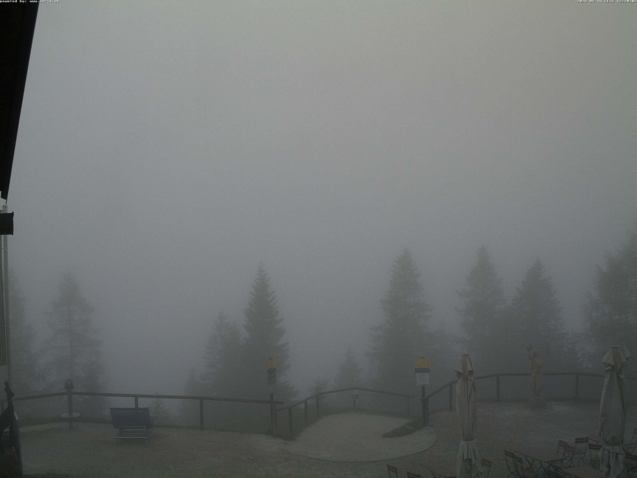 Archiv Foto Webcam Bergstation Katrin (Bad Ischl/Oberösterreich)