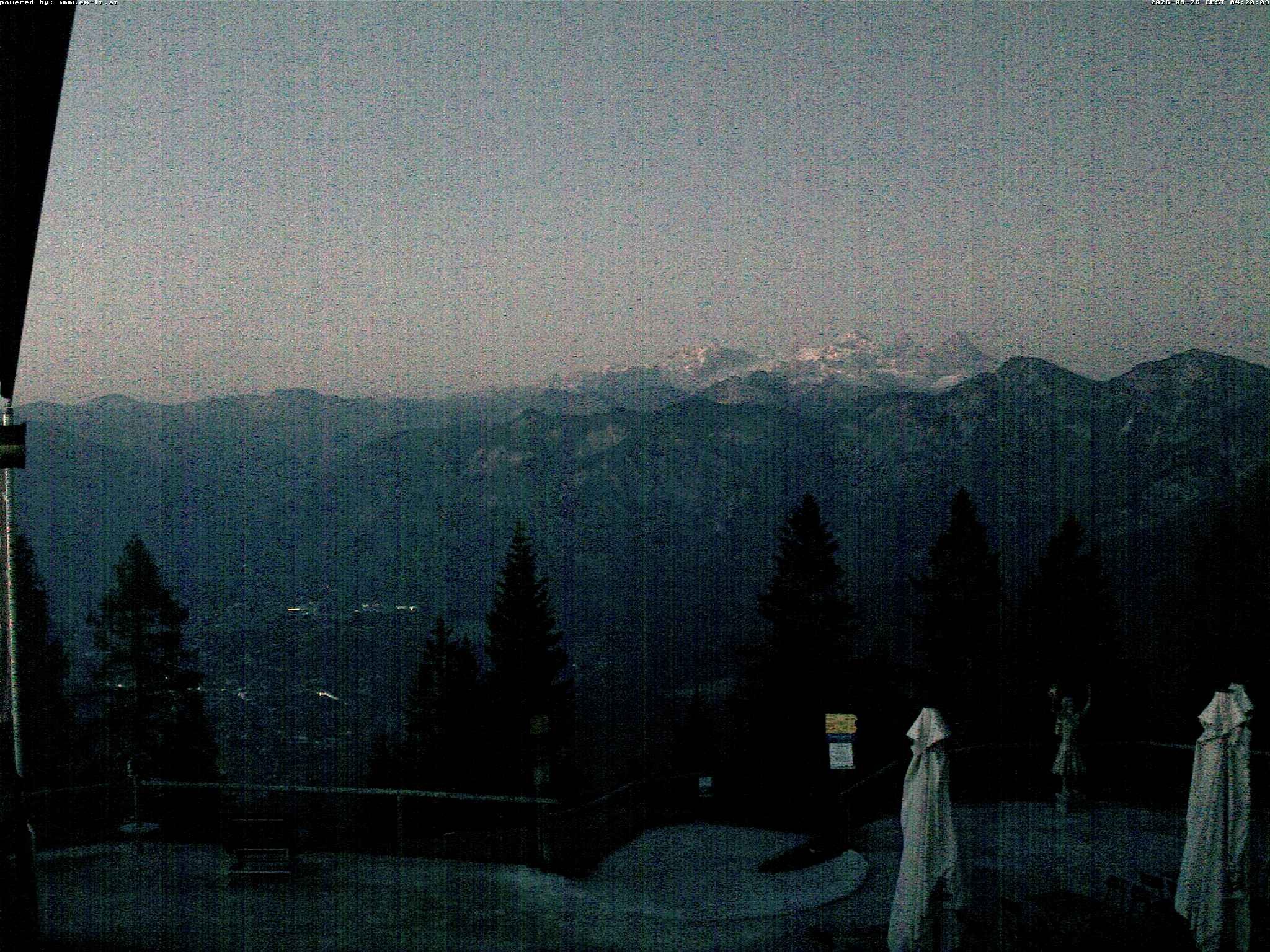 Archiv Foto Webcam Bergstation Katrin (Bad Ischl/Oberösterreich)