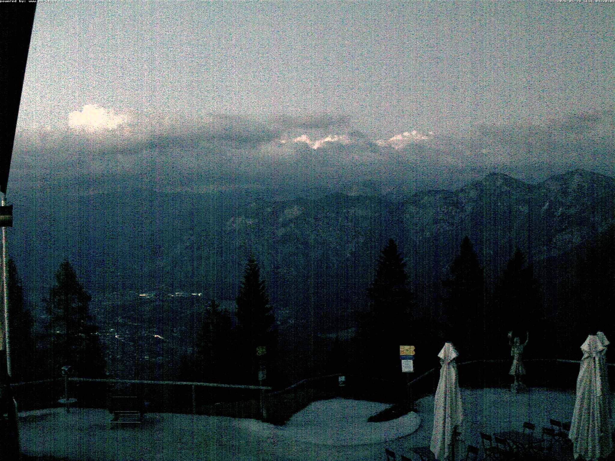 Archiv Foto Webcam Bergstation Katrin (Bad Ischl/Oberösterreich)