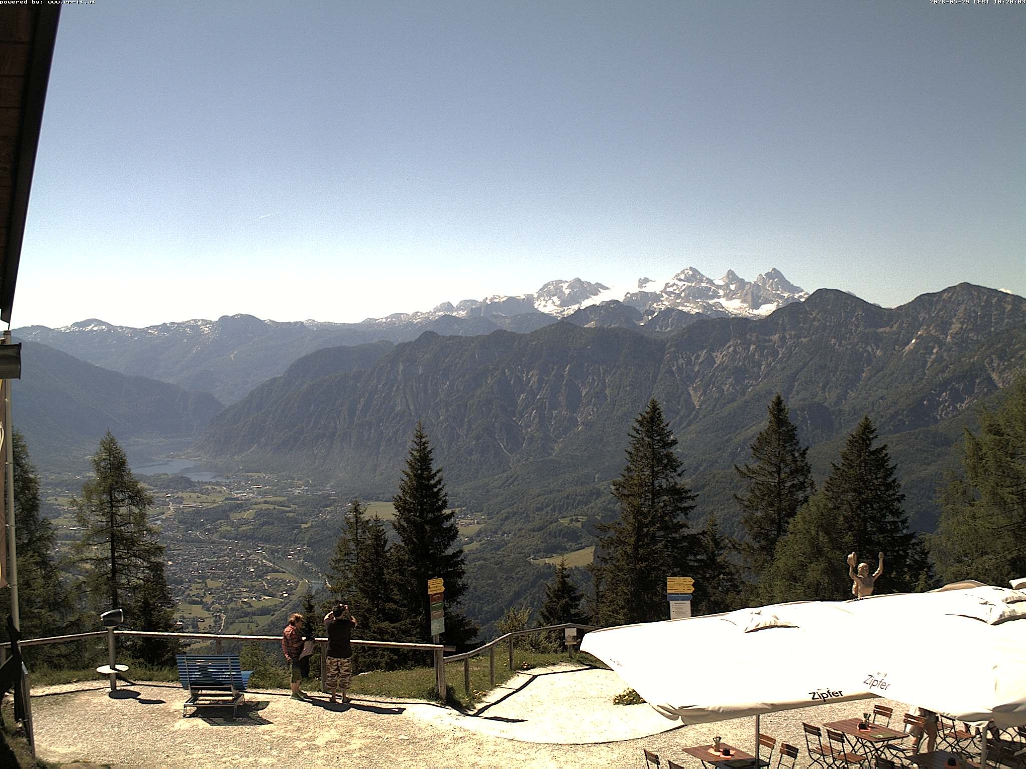Archiv Foto Webcam Bergstation Katrin (Bad Ischl/Oberösterreich)