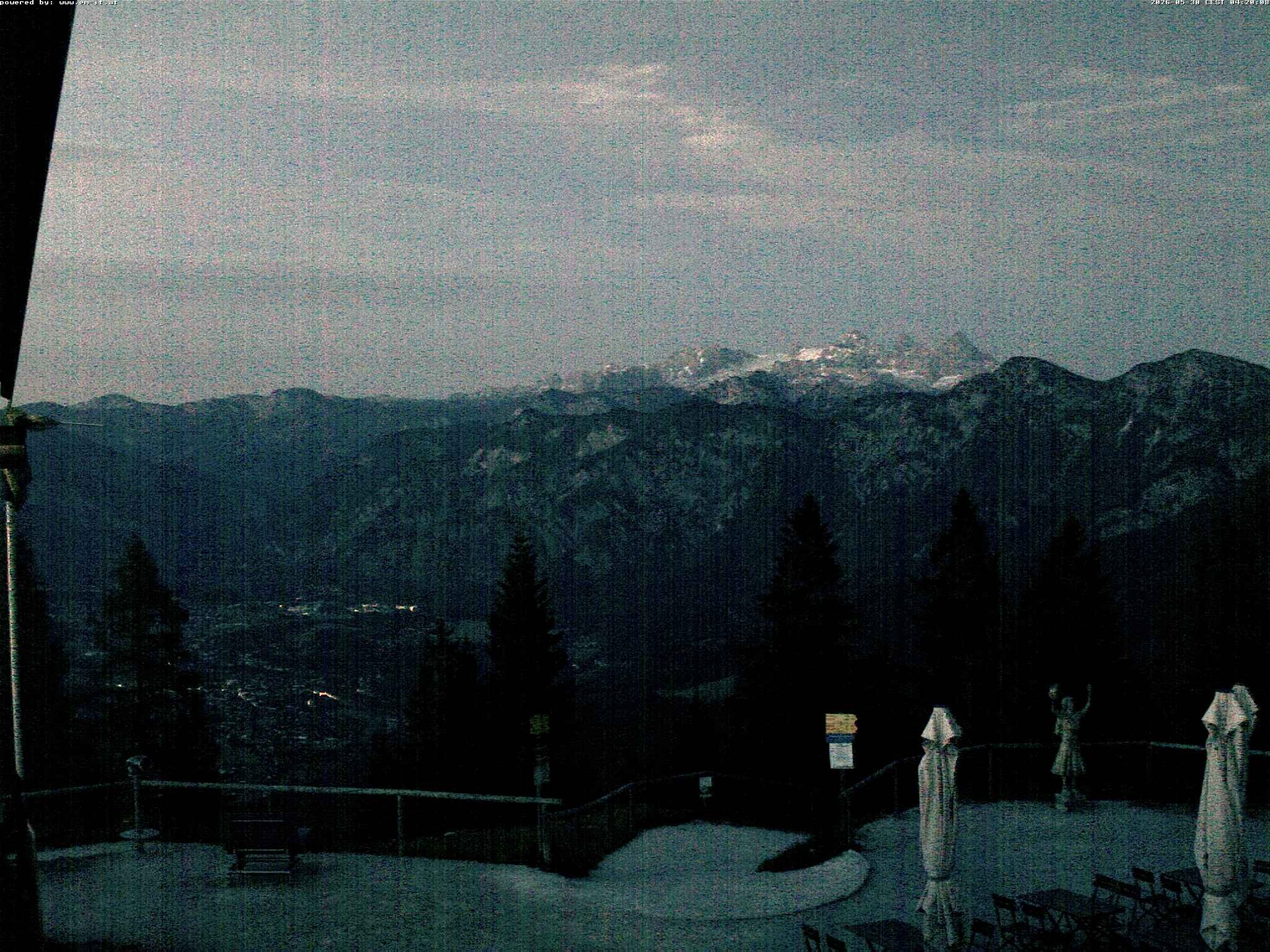 Archiv Foto Webcam Bergstation Katrin (Bad Ischl/Oberösterreich)