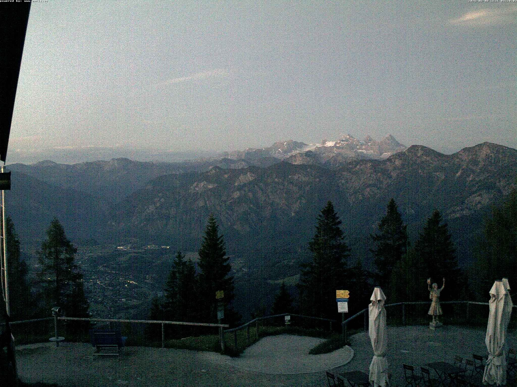 Archiv Foto Webcam Bergstation Katrin (Bad Ischl/Oberösterreich)
