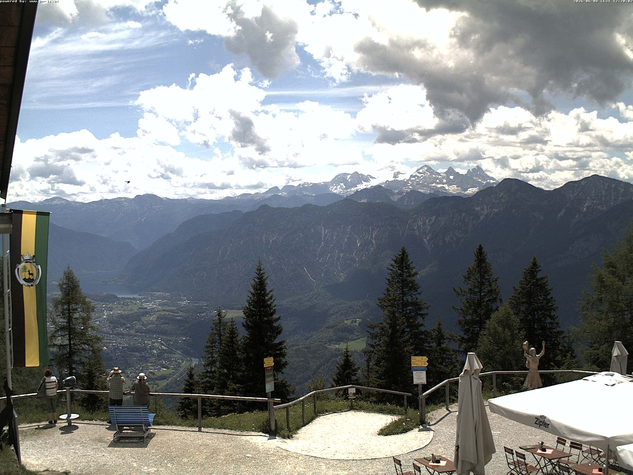 Archiv Foto Webcam Bergstation Katrin (Bad Ischl/Oberösterreich)