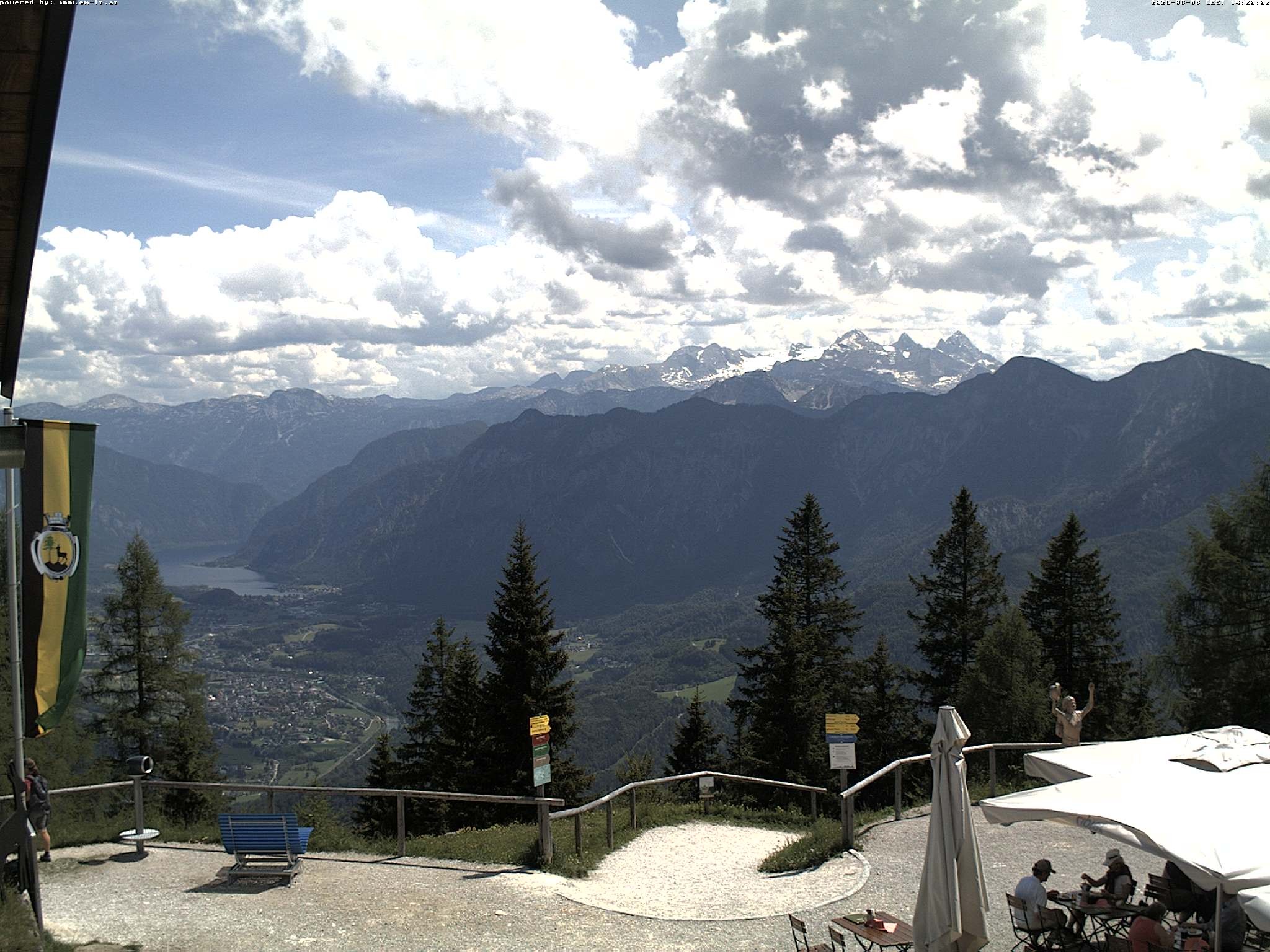 Archiv Foto Webcam Bergstation Katrin (Bad Ischl/Oberösterreich)
