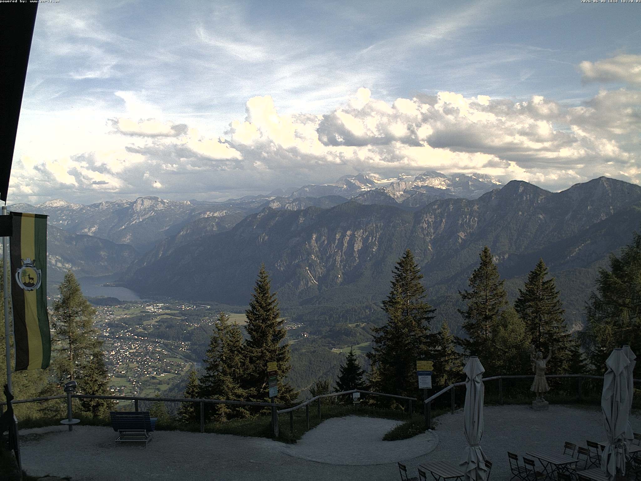 Archiv Foto Webcam Bergstation Katrin (Bad Ischl/Oberösterreich)