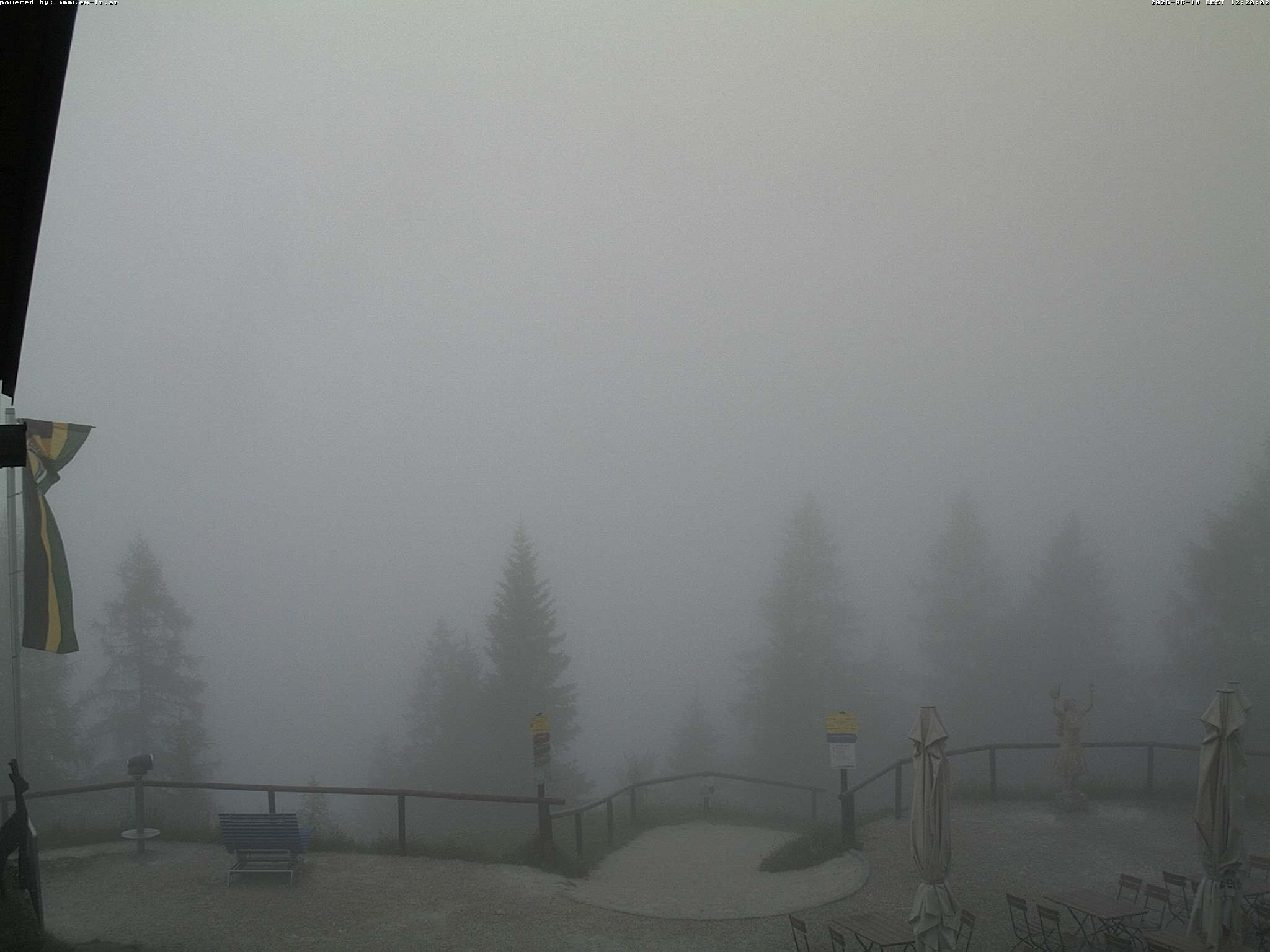 Archiv Foto Webcam Bergstation Katrin (Bad Ischl/Oberösterreich)