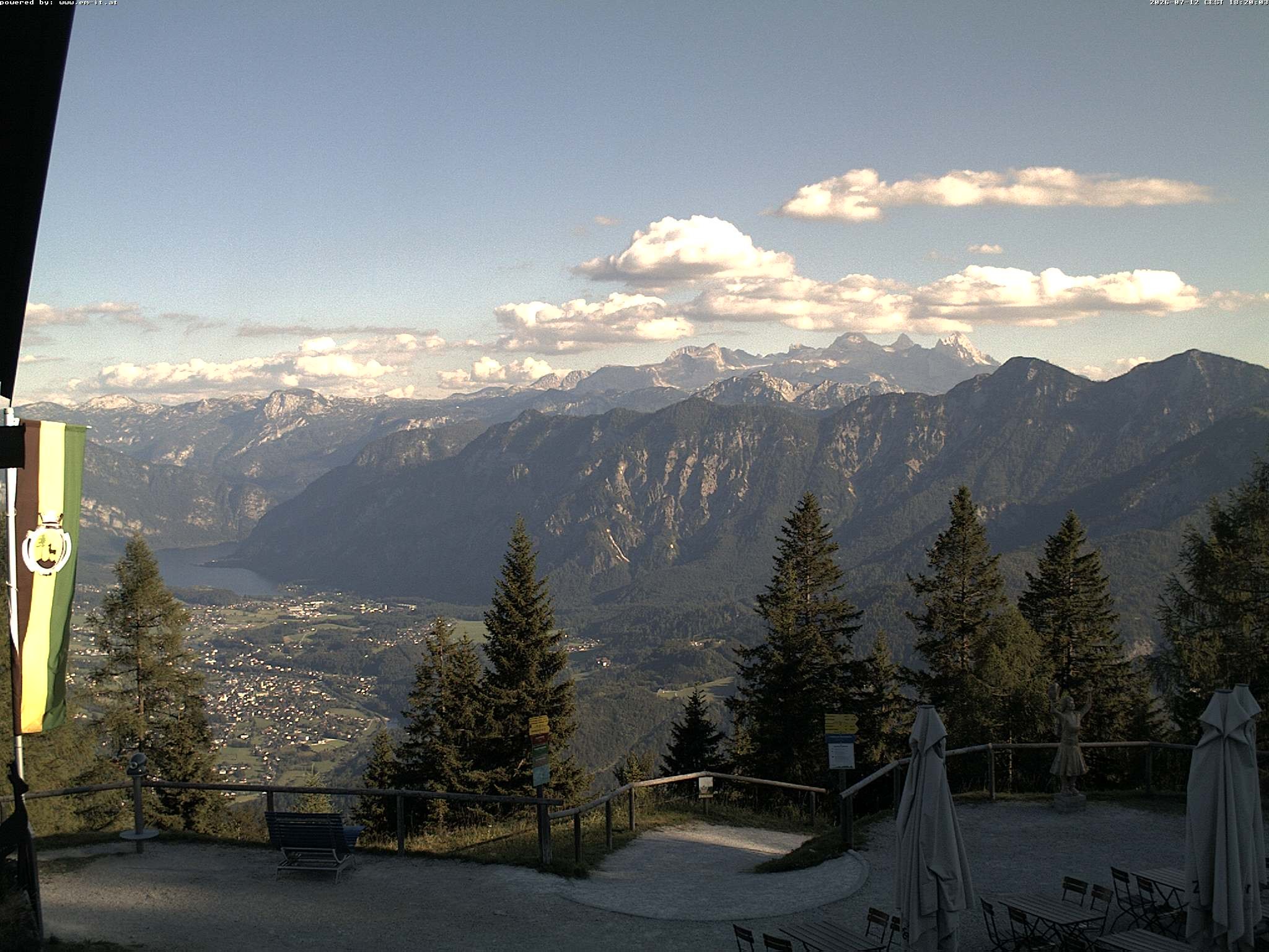Archived image Webcam Top station Katrin (Bad Ischl/Upper Austria)