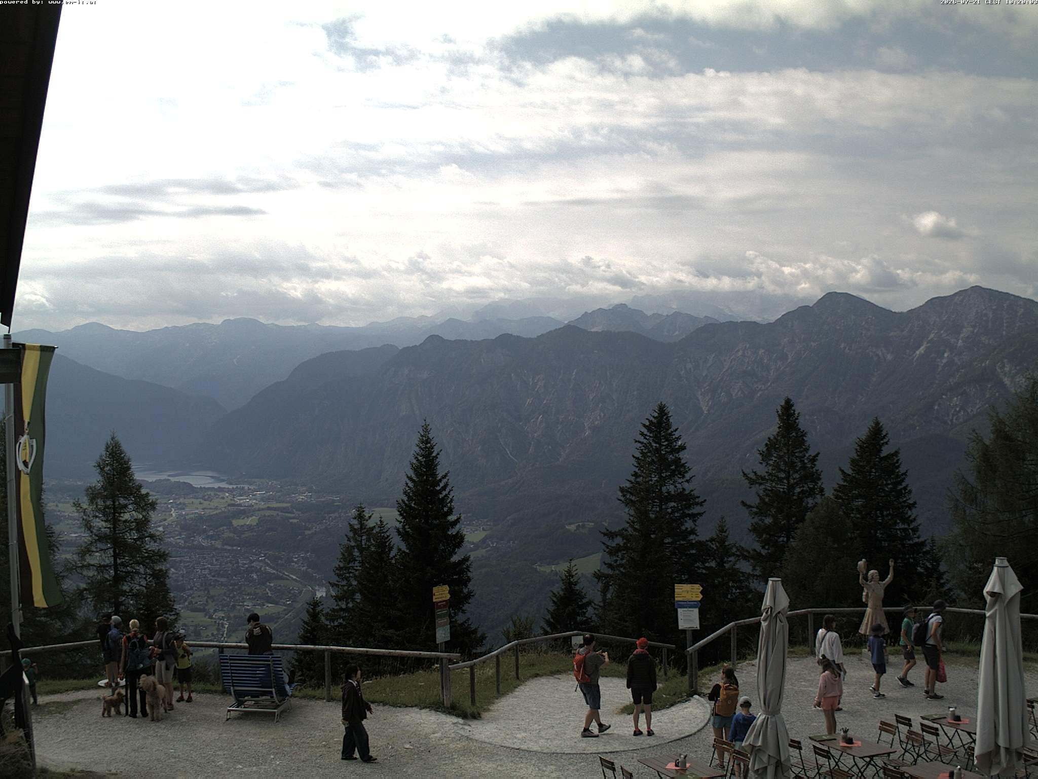 Archiv Foto Webcam Bergstation Katrin (Bad Ischl/Oberösterreich)