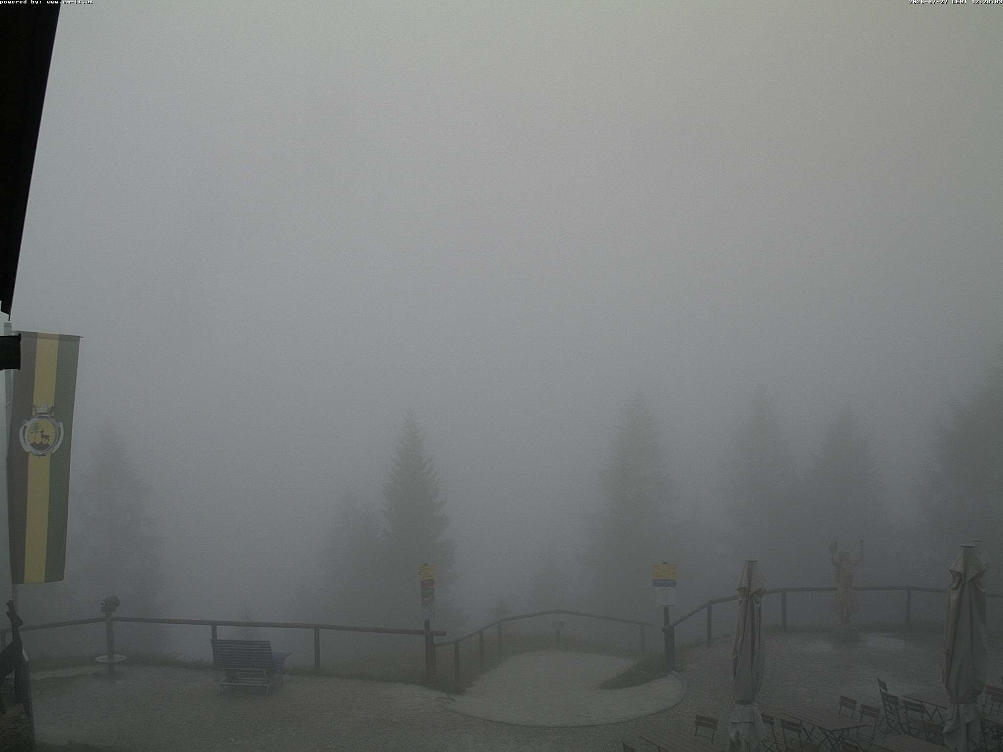 Archiv Foto Webcam Bergstation Katrin (Bad Ischl/Oberösterreich)