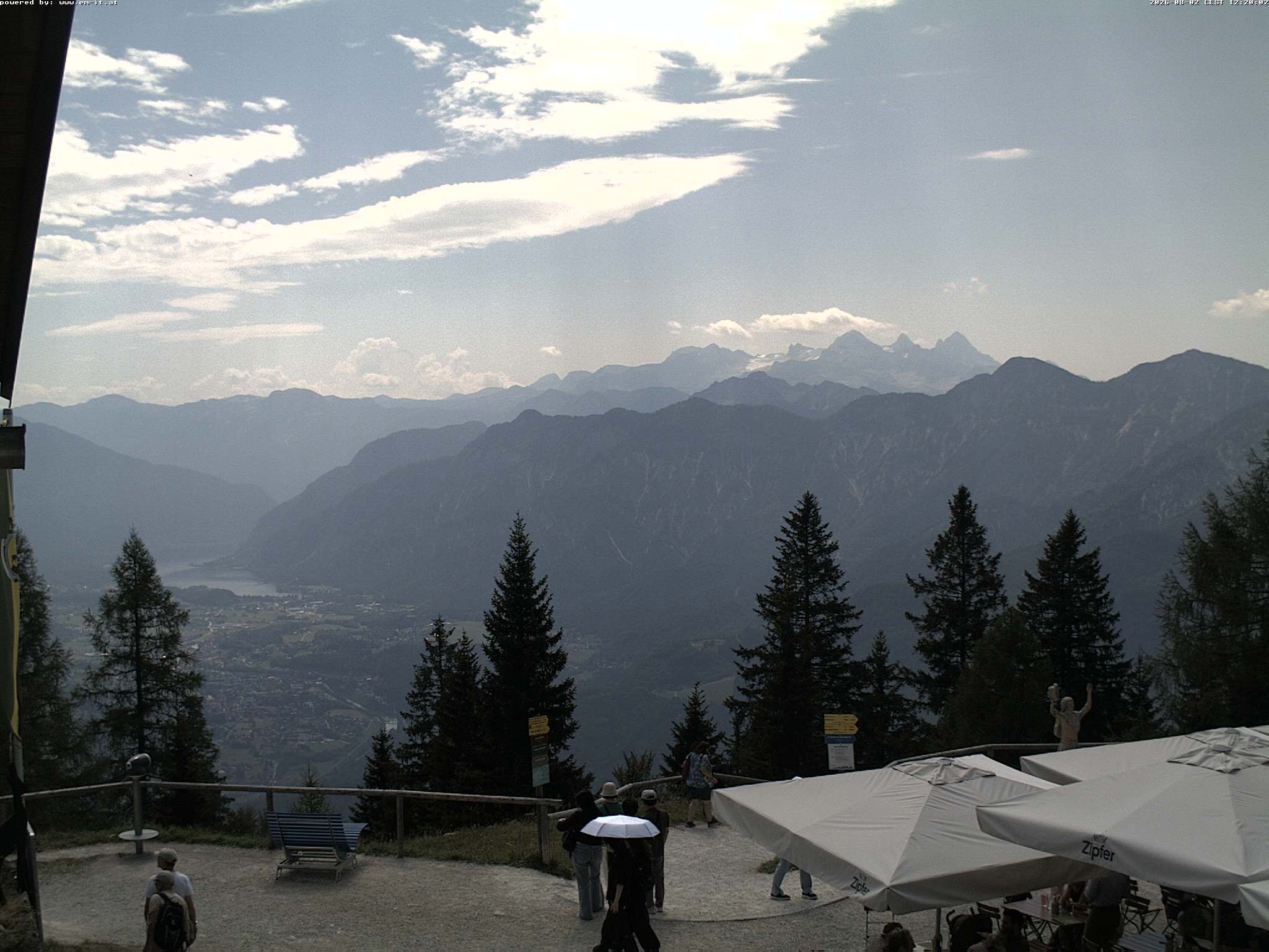 Archiv Foto Webcam Bergstation Katrin (Bad Ischl/Oberösterreich)