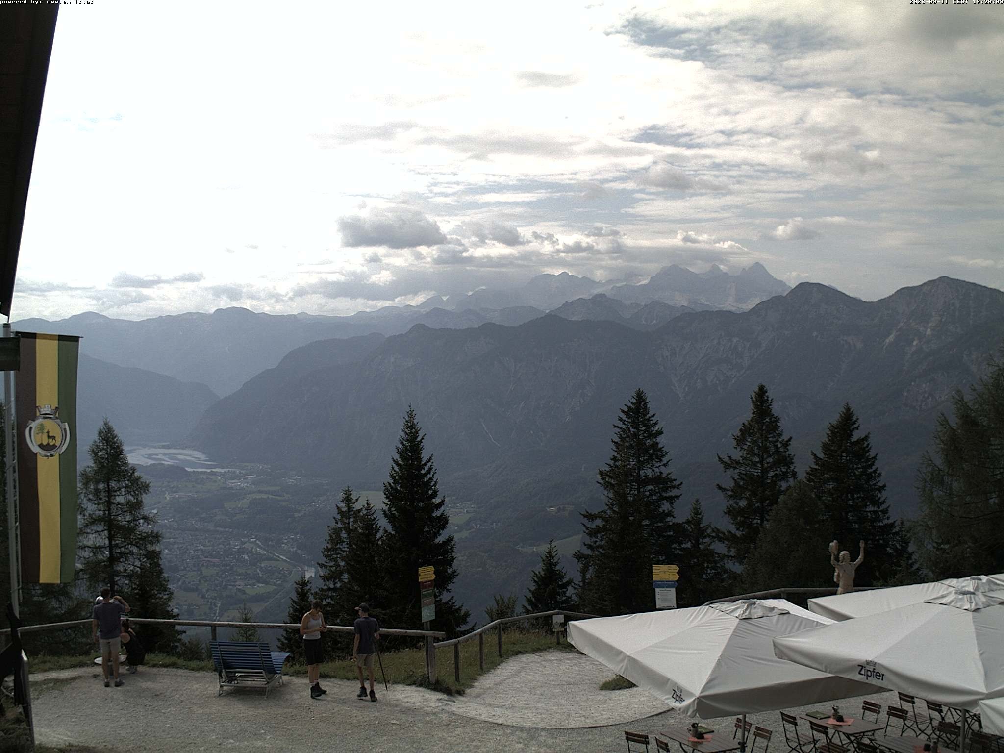 Archiv Foto Webcam Bergstation Katrin (Bad Ischl/Oberösterreich)