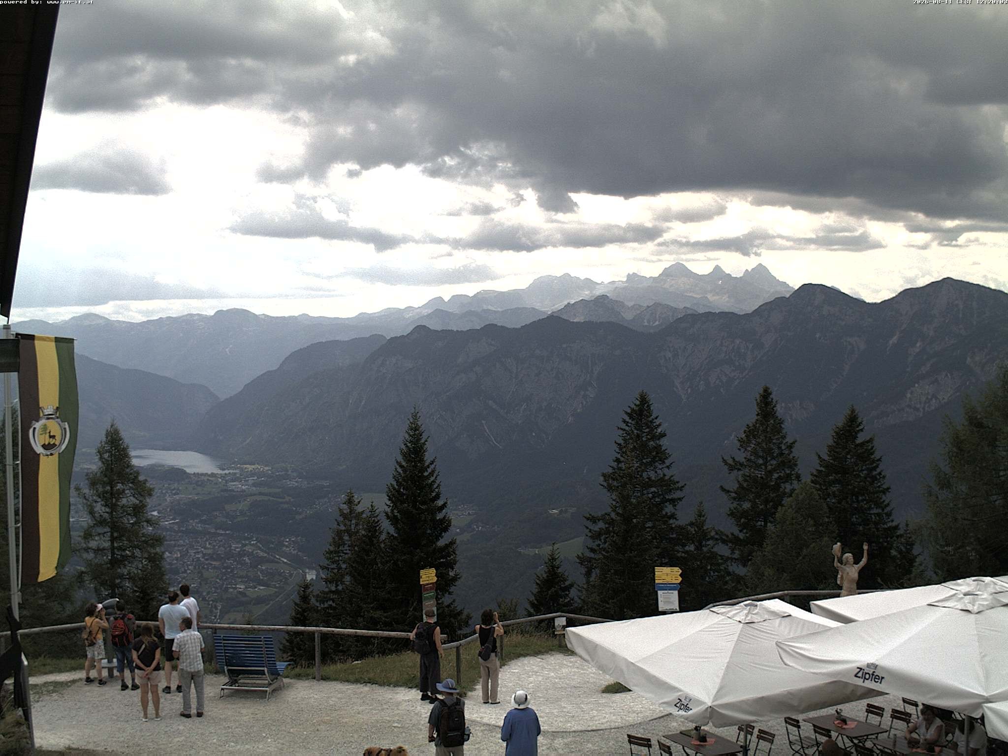 Archiv Foto Webcam Bergstation Katrin (Bad Ischl/Oberösterreich)