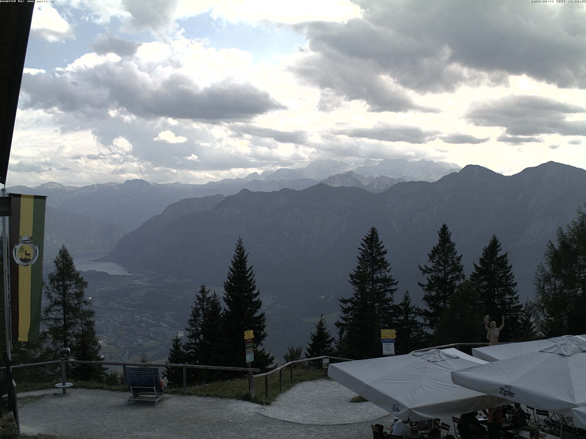 Archiv Foto Webcam Bergstation Katrin (Bad Ischl/Oberösterreich)