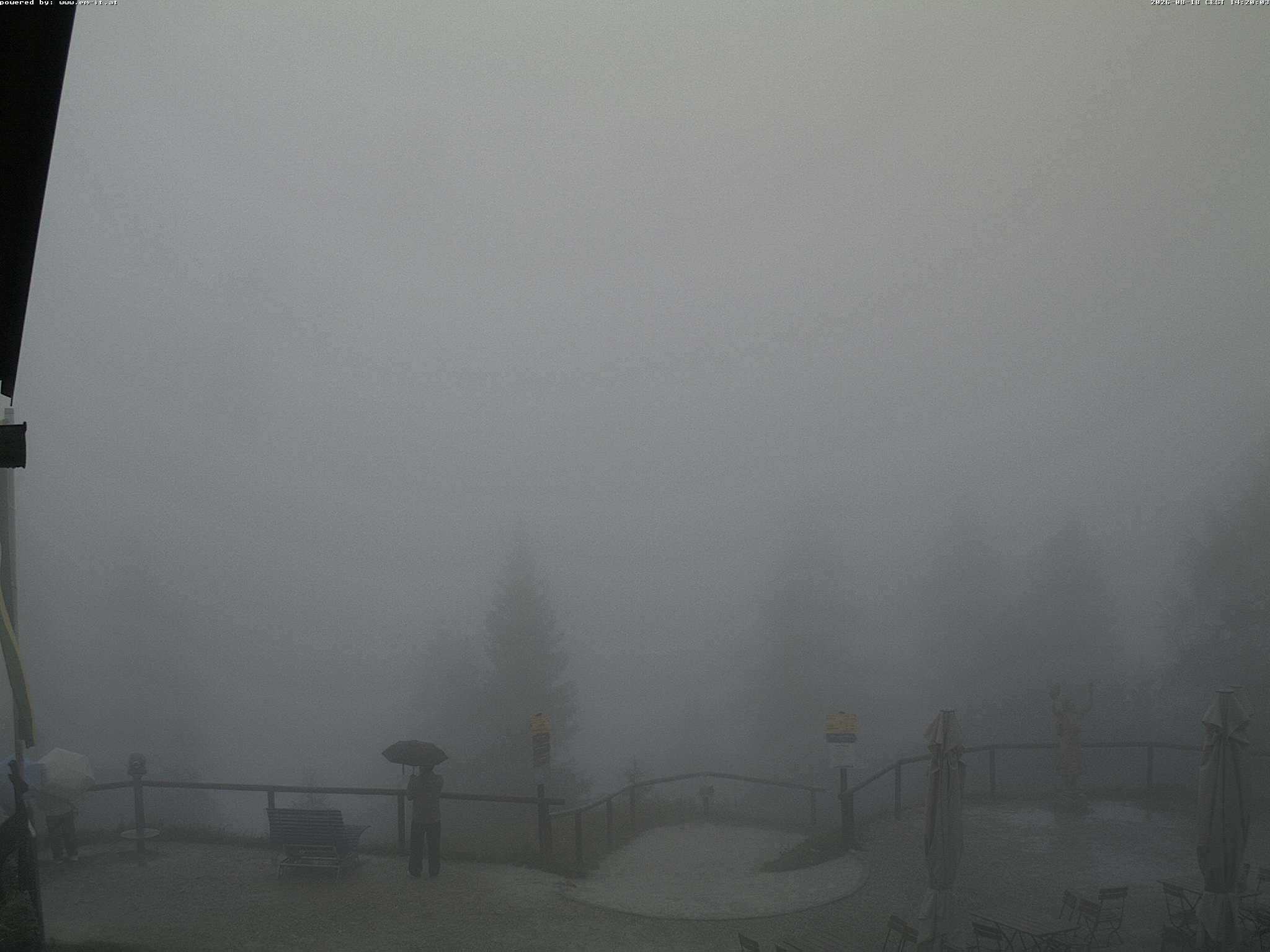 Archiv Foto Webcam Bergstation Katrin (Bad Ischl/Oberösterreich)