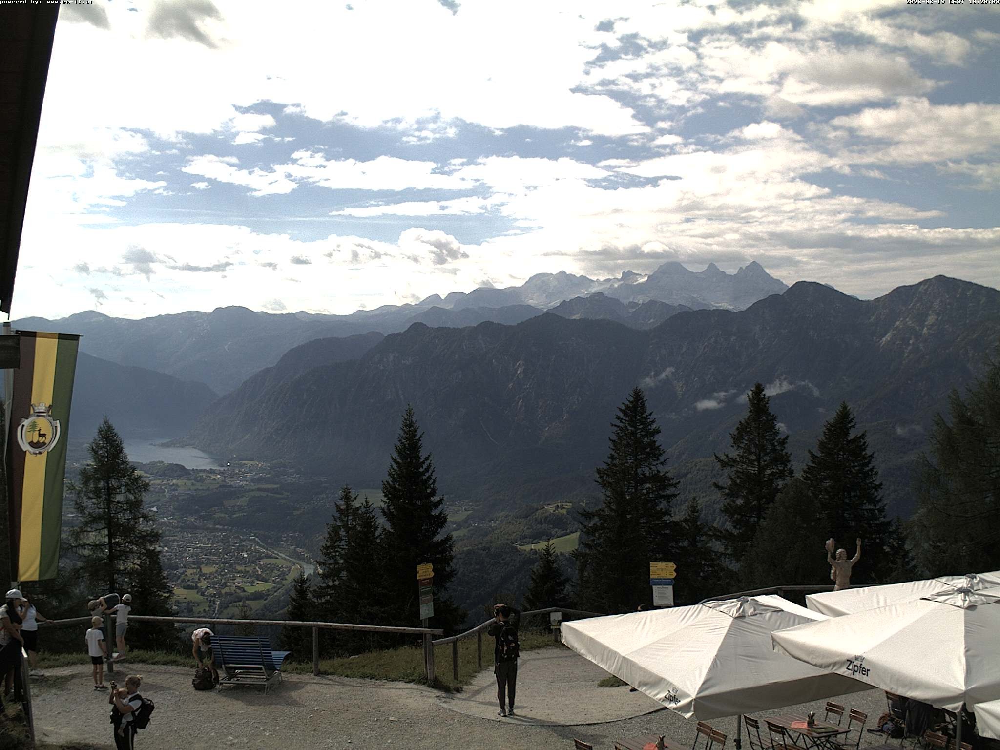 Archiv Foto Webcam Bergstation Katrin (Bad Ischl/Oberösterreich)
