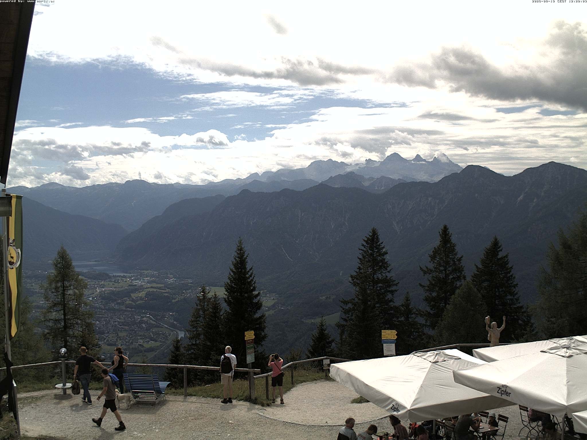 Archiv Foto Webcam Bergstation Katrin (Bad Ischl/Oberösterreich)