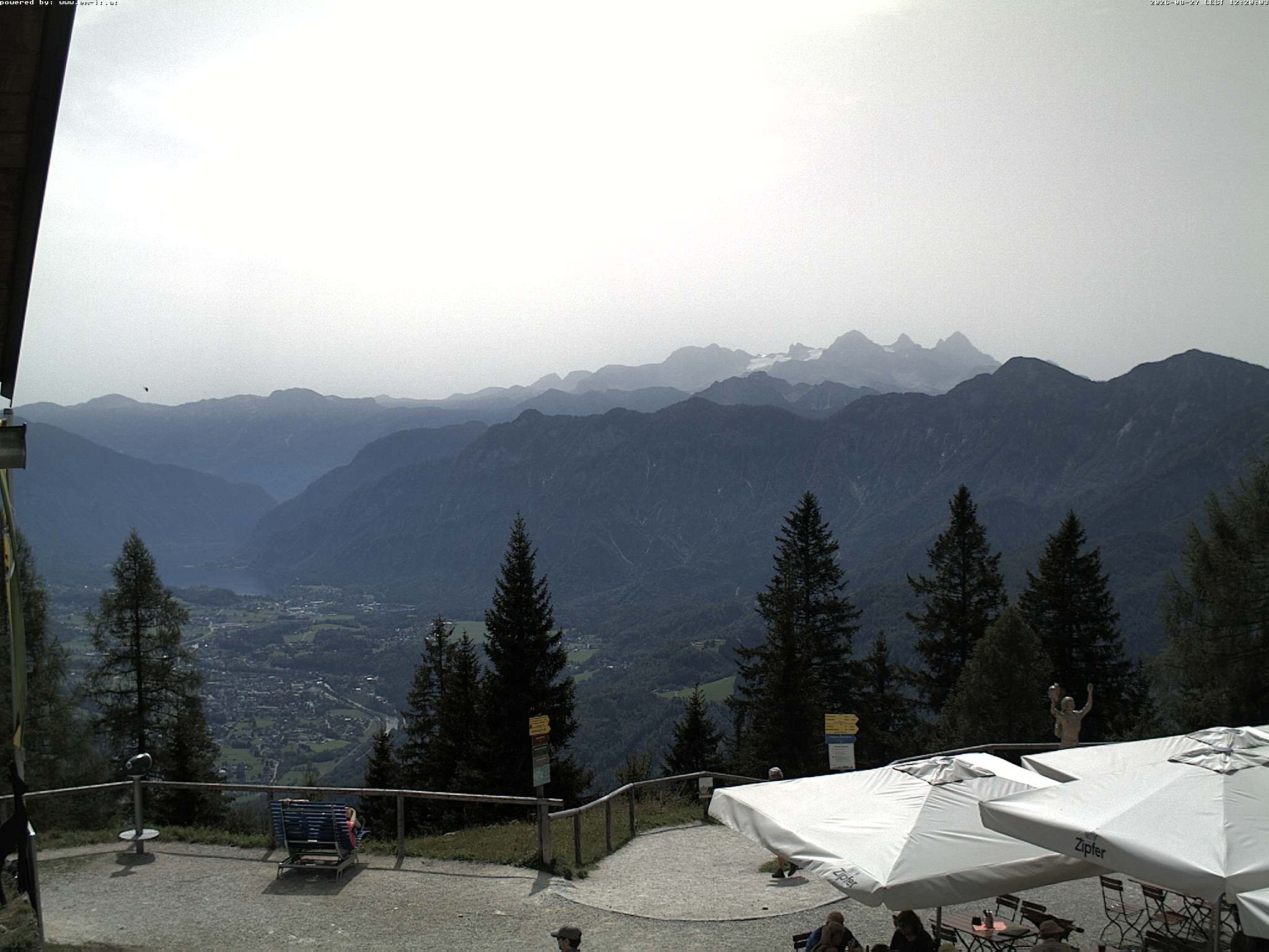 Archiv Foto Webcam Bergstation Katrin (Bad Ischl/Oberösterreich)
