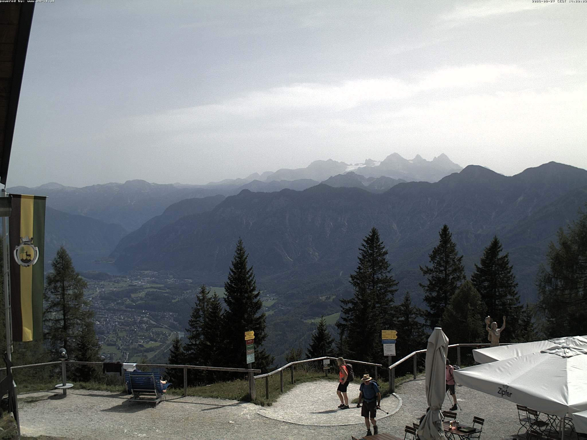 Archiv Foto Webcam Bergstation Katrin (Bad Ischl/Oberösterreich)