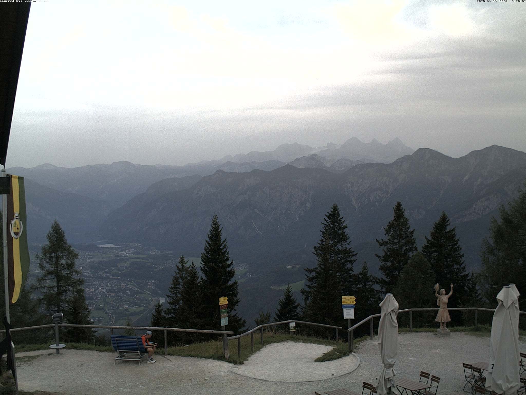 Archiv Foto Webcam Bergstation Katrin (Bad Ischl/Oberösterreich)