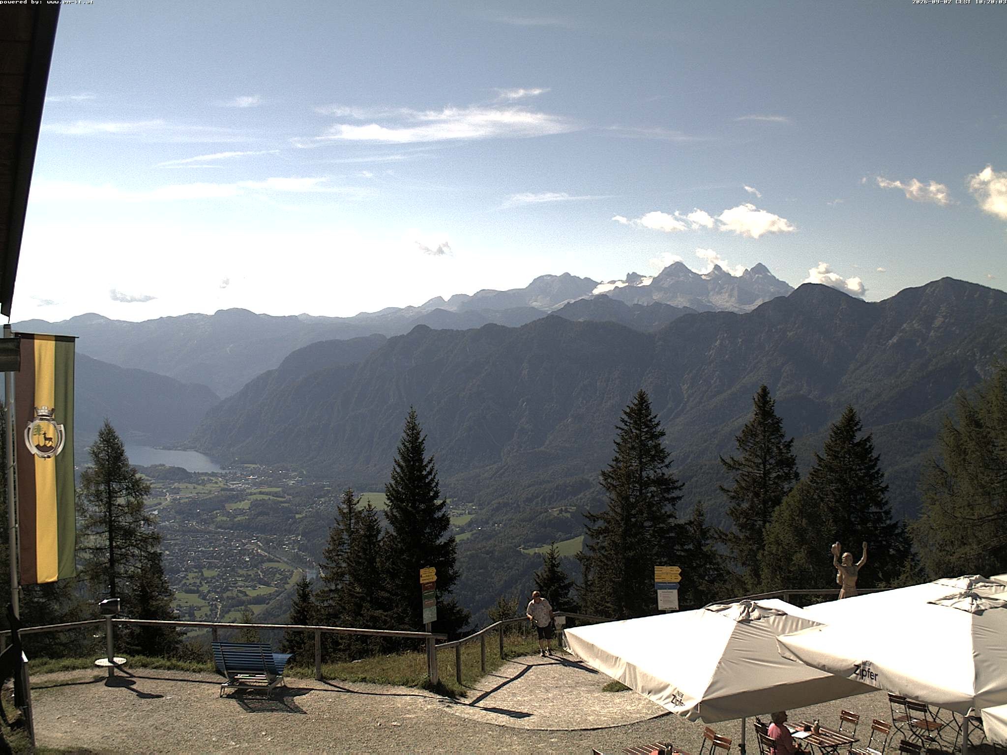 Archiv Foto Webcam Bergstation Katrin (Bad Ischl/Oberösterreich)