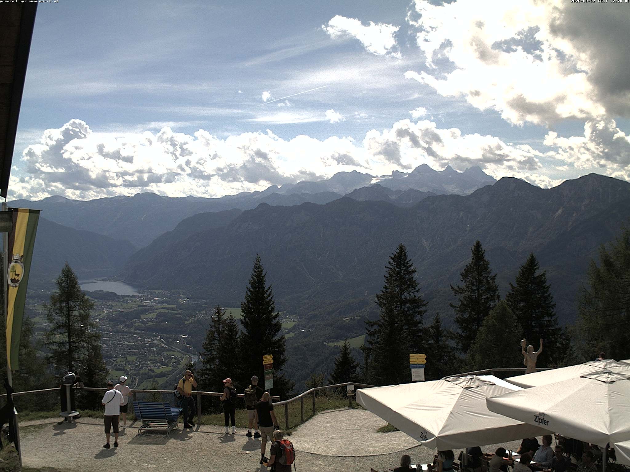 Archiv Foto Webcam Bergstation Katrin (Bad Ischl/Oberösterreich)