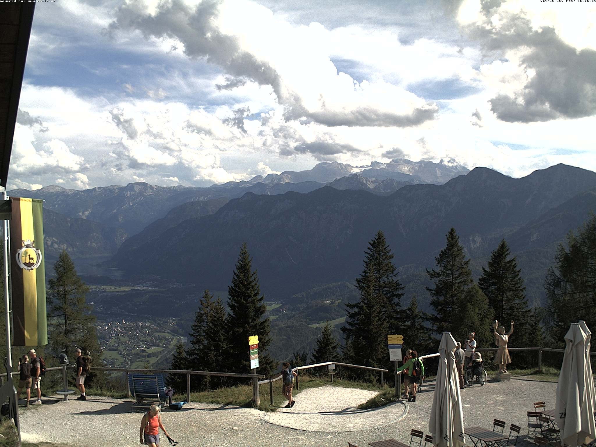 Archiv Foto Webcam Bergstation Katrin (Bad Ischl/Oberösterreich)